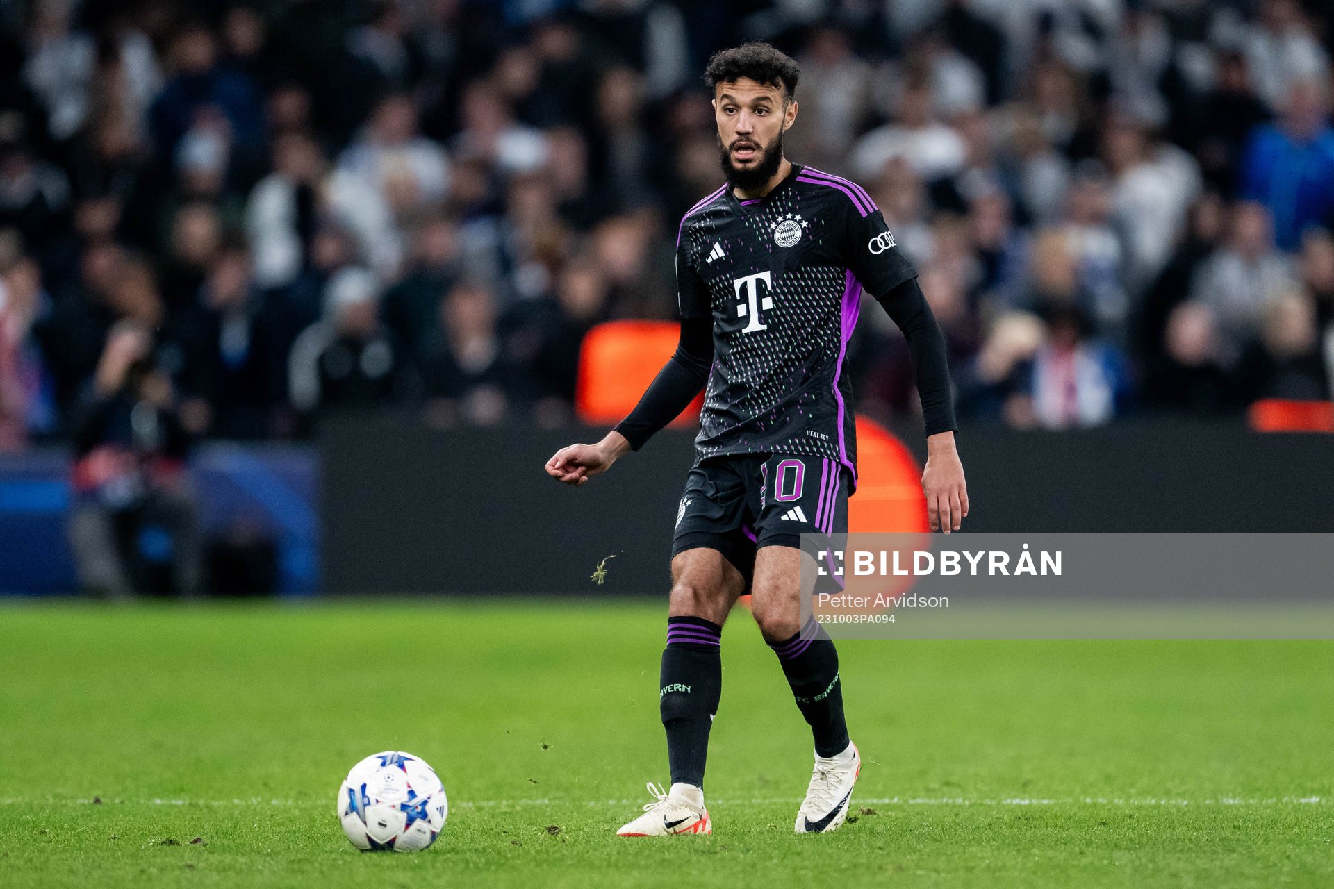 Noussair Mazraoui of Bayern Munich