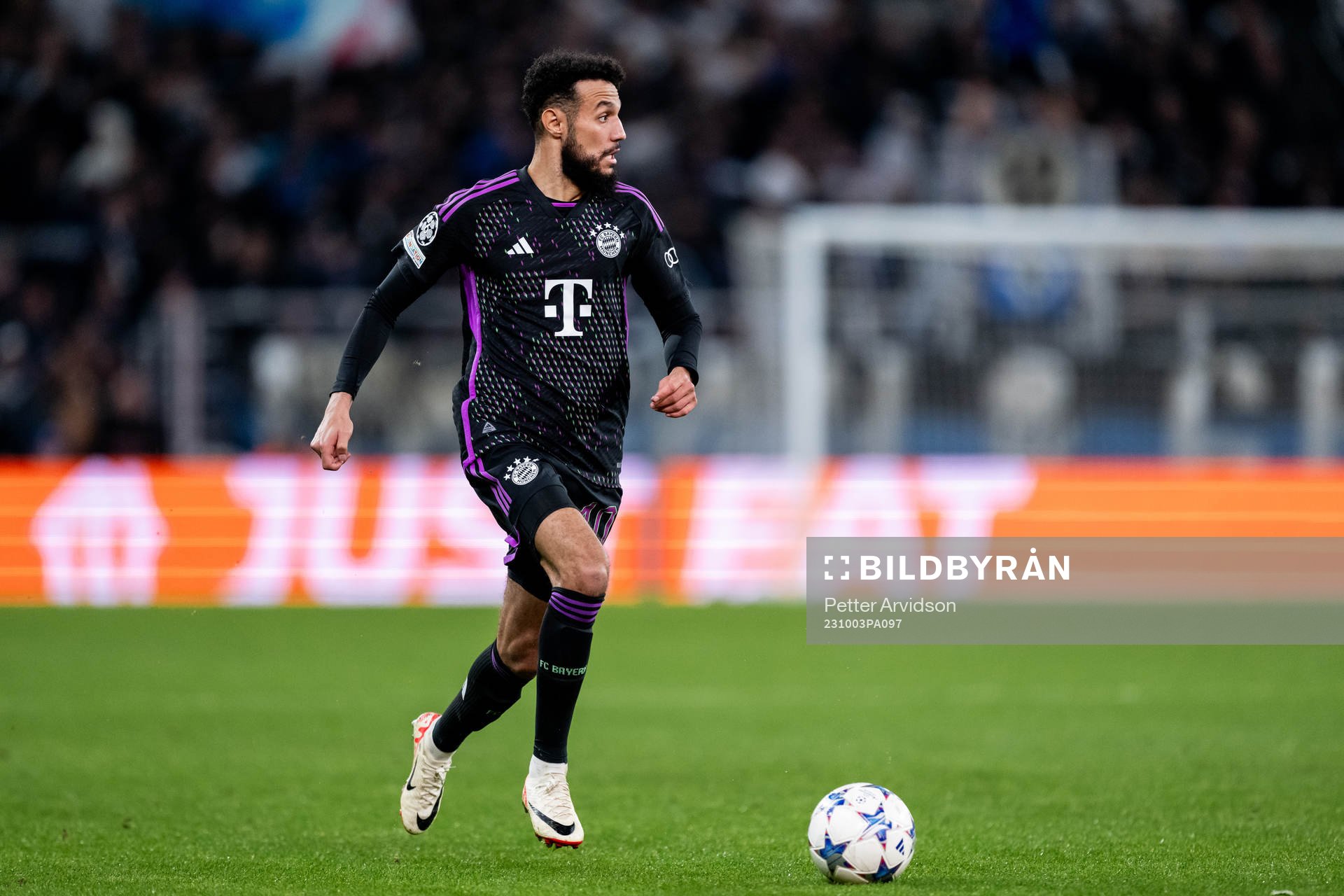 Noussair Mazraoui of Bayern Munich