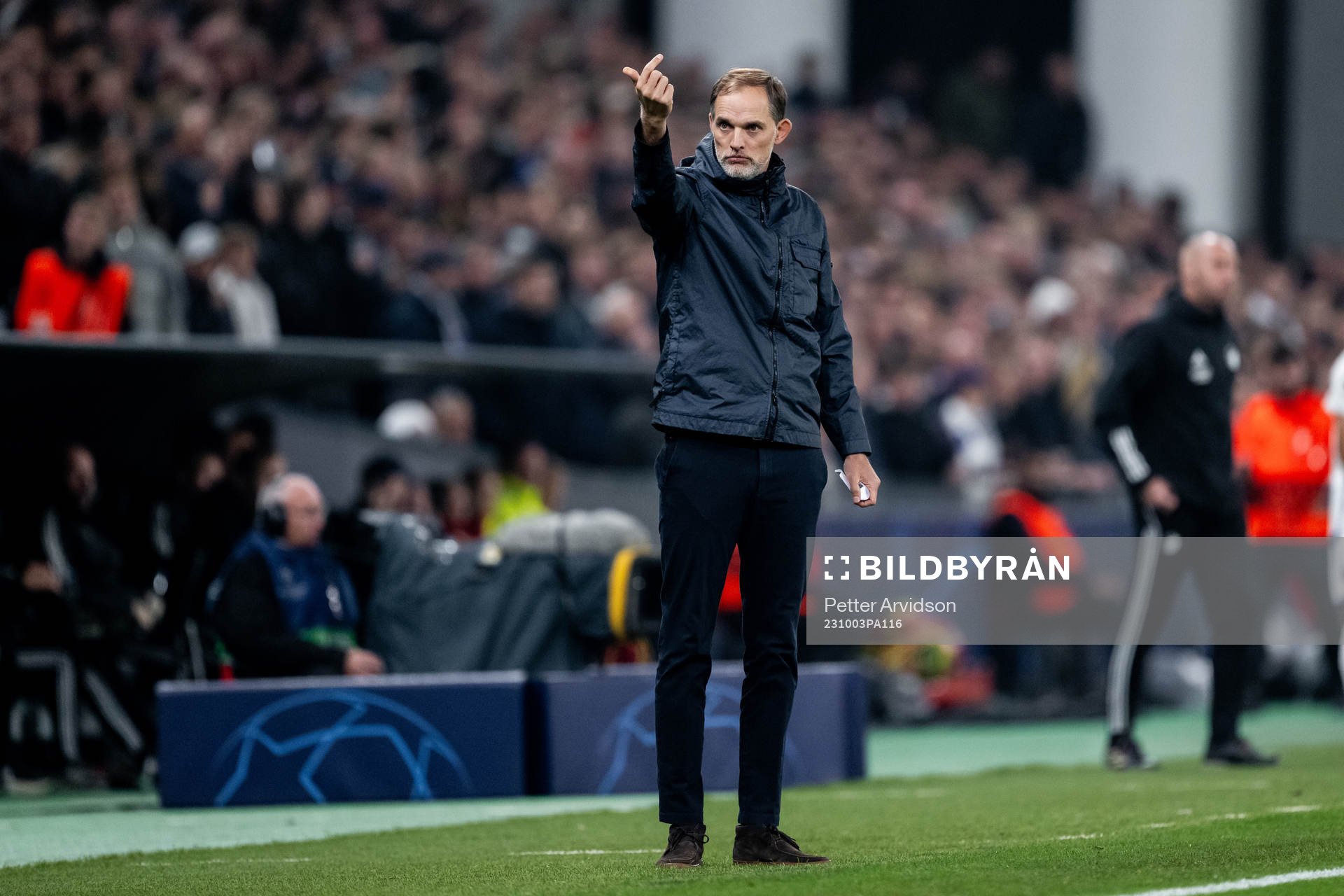 head coach Thomas Tuchel of Bayern Munich