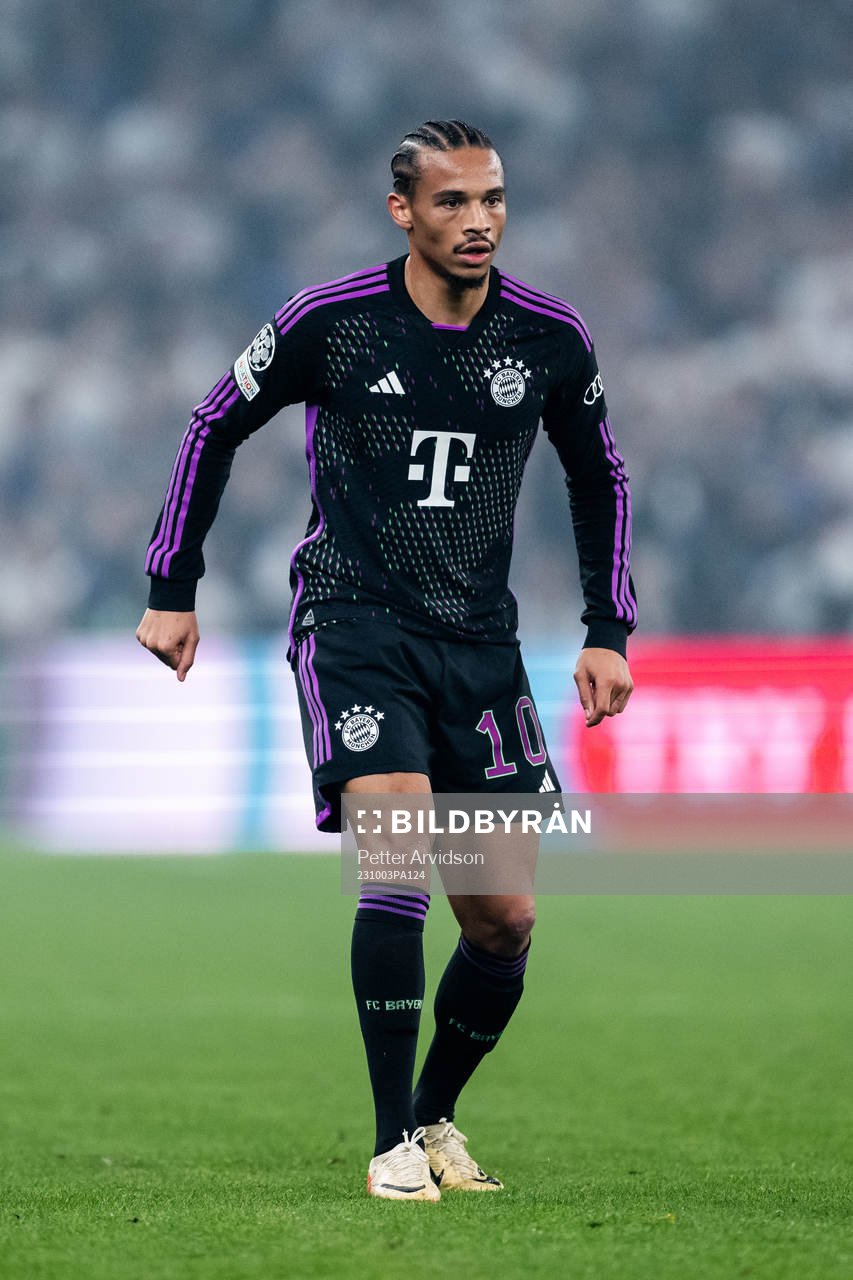 Leroy Sané of Bayern Munich