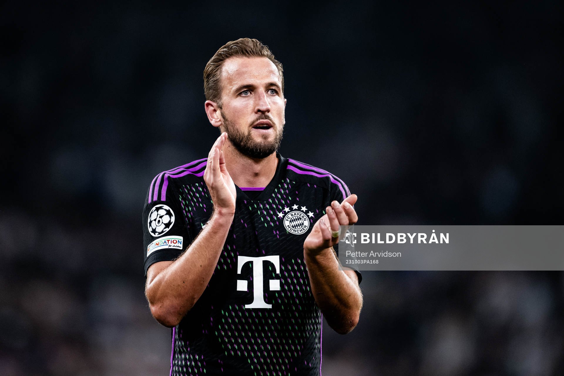 Harry Kane of Bayern Munich