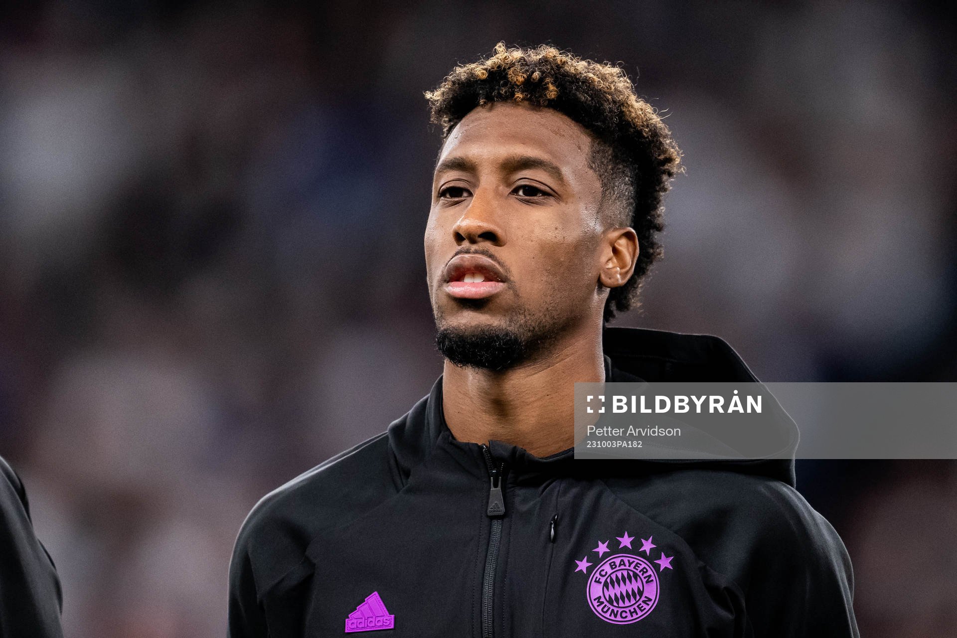 Kingsley Coman of Bayern Munich