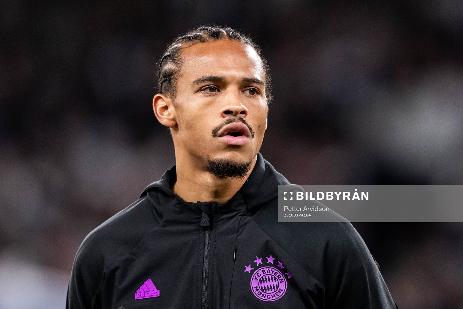 Leroy Sané of Bayern Munich