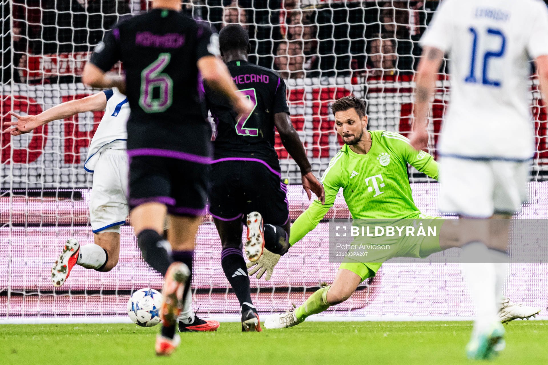 Goalkeeper Sven Ulreich of Bayern Munich