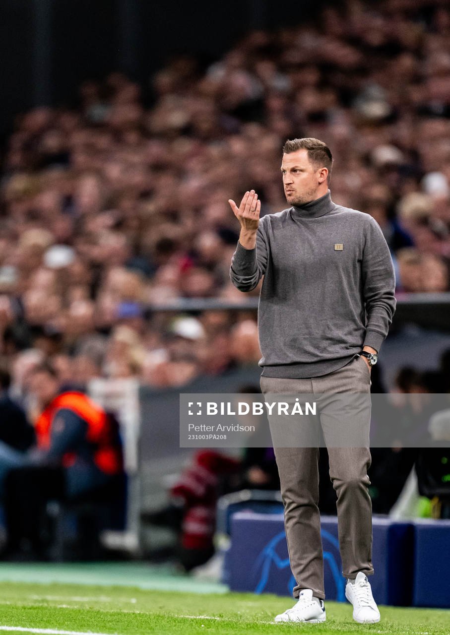 Head coach Jacob Neestrup of Copenhagen