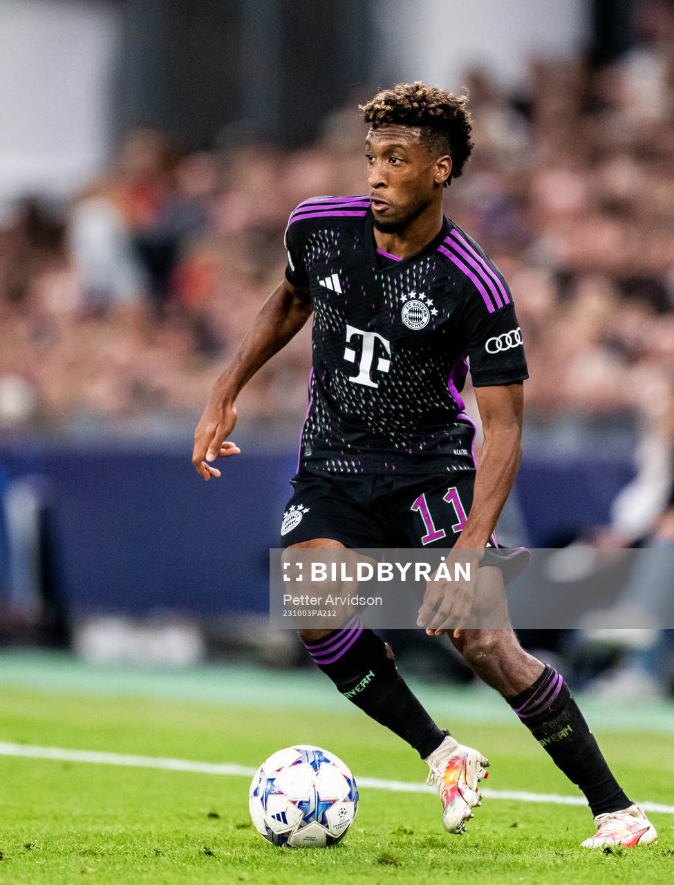 Kingsley Coman of Bayern Munich