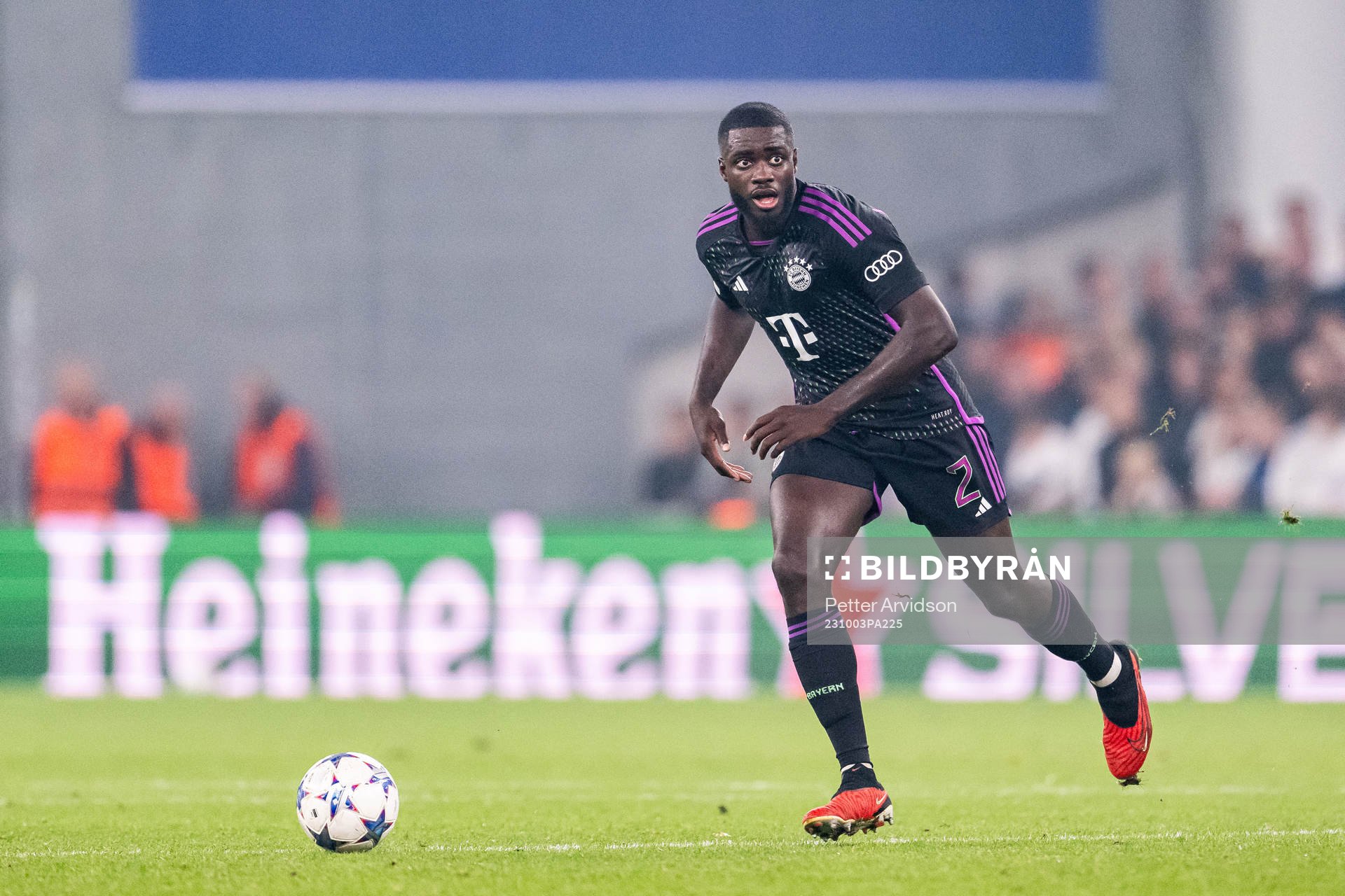 Dayot Upamecano of Bayern Munich