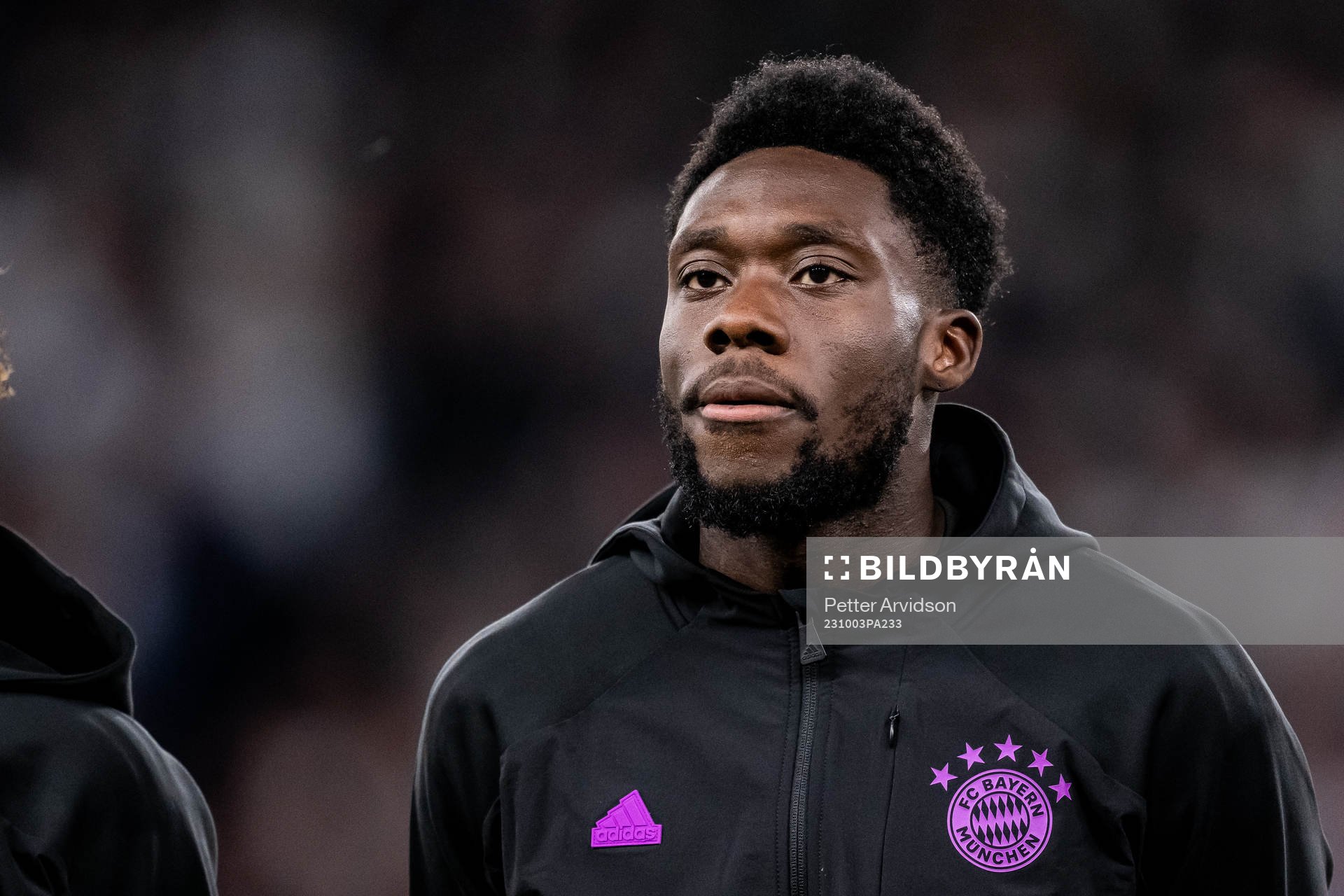 Alphonso Davies of Bayern Munich