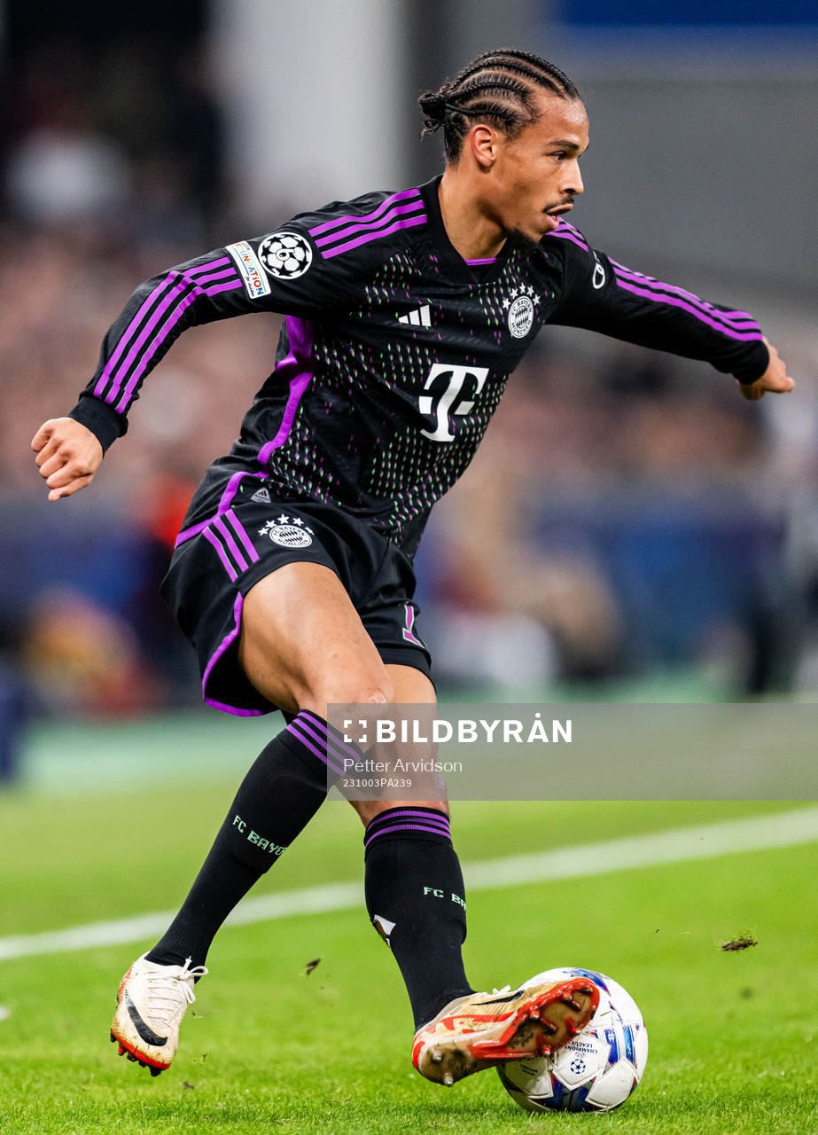 Leroy Sané of Bayern Munich
