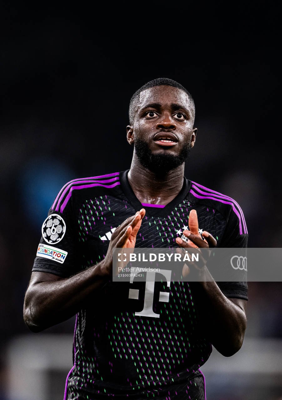 Dayot Upamecano of Bayern Munich