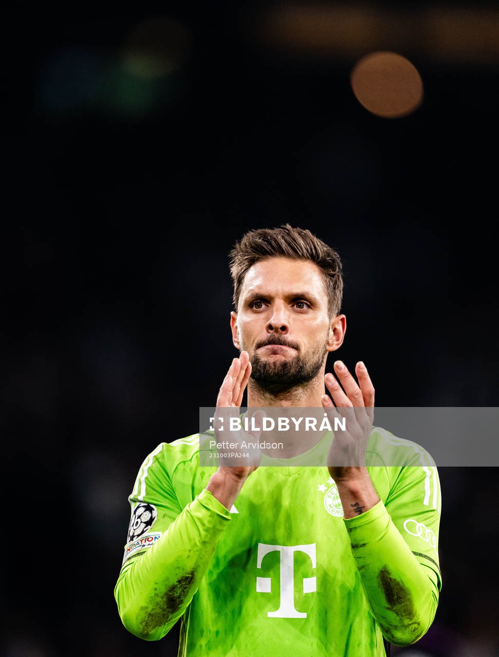 Goalkeeper Sven Ulreich of Bayern Munich