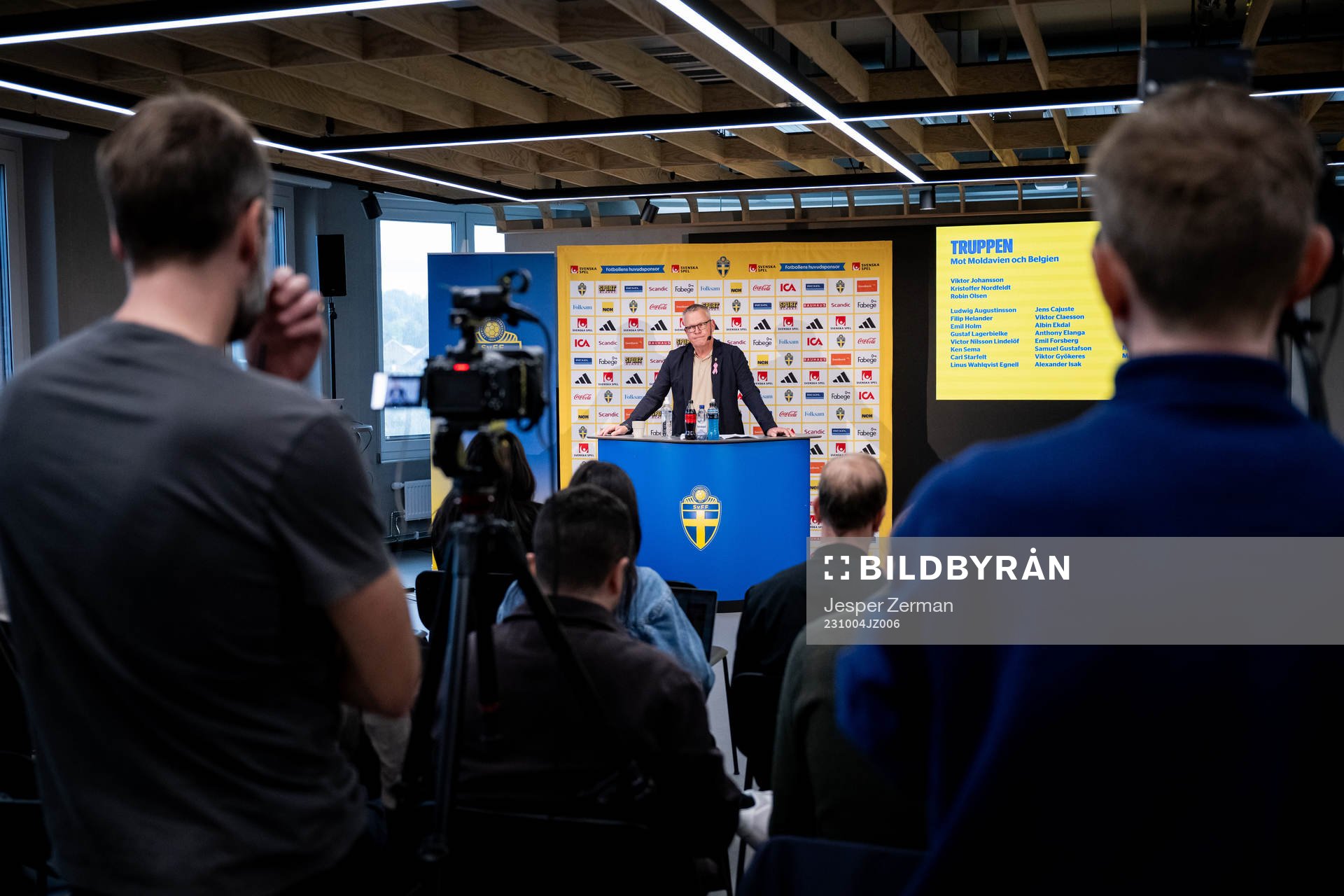 Janne Andersson, head coach of Sweden