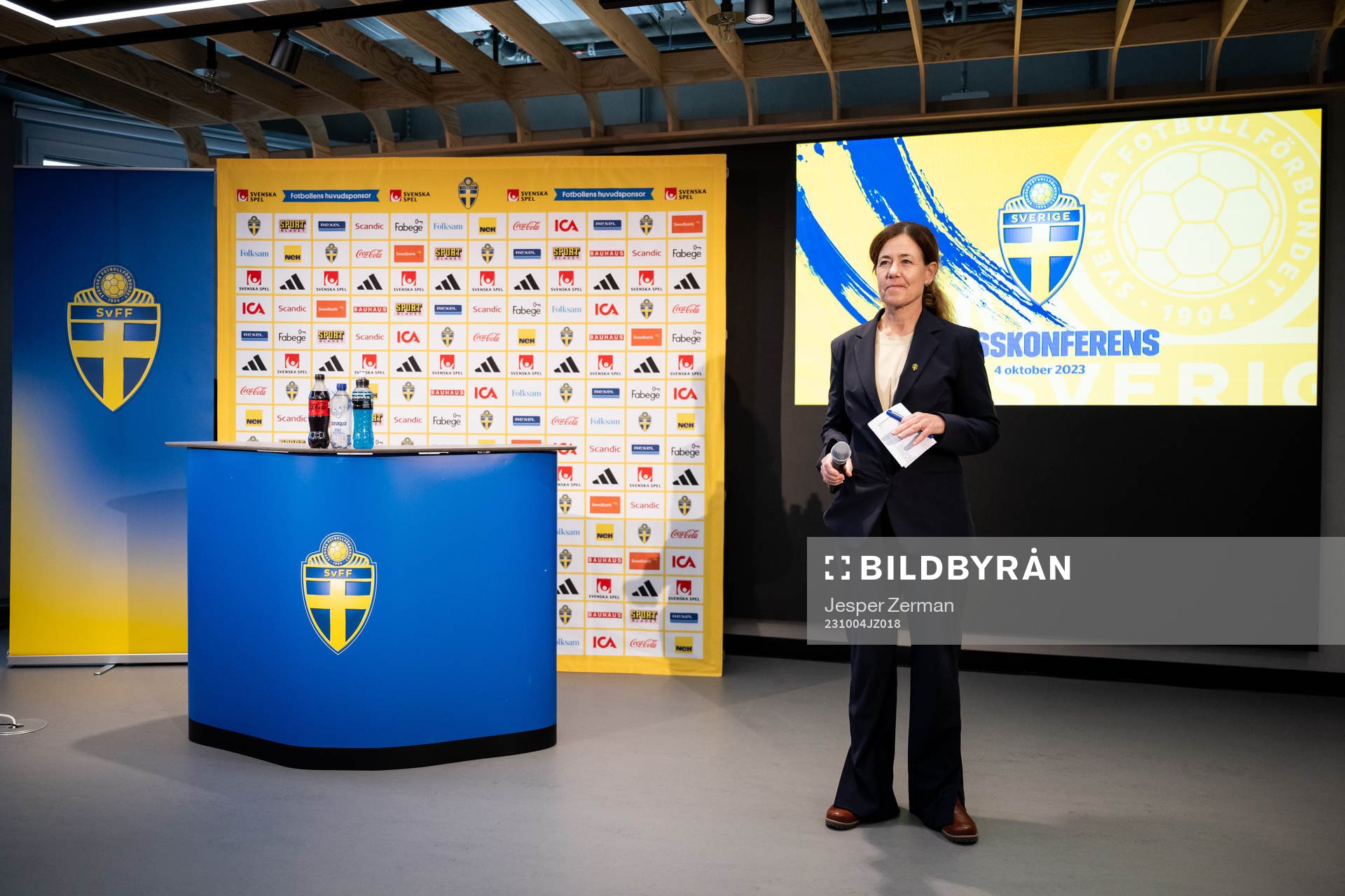 Petra Thorén, media officer of Sweden