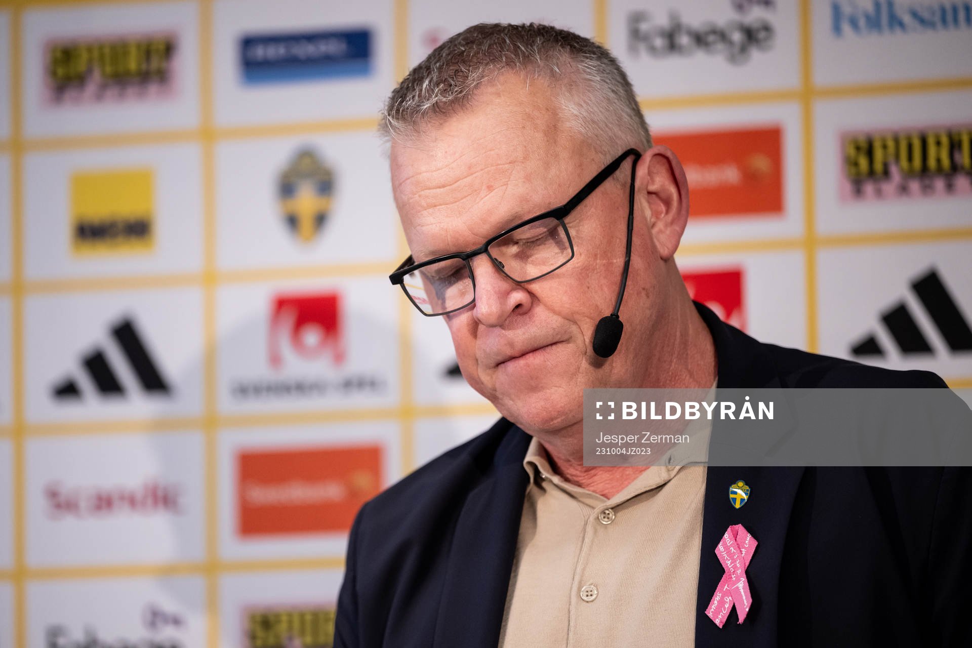 Janne Andersson, head coach of Sweden