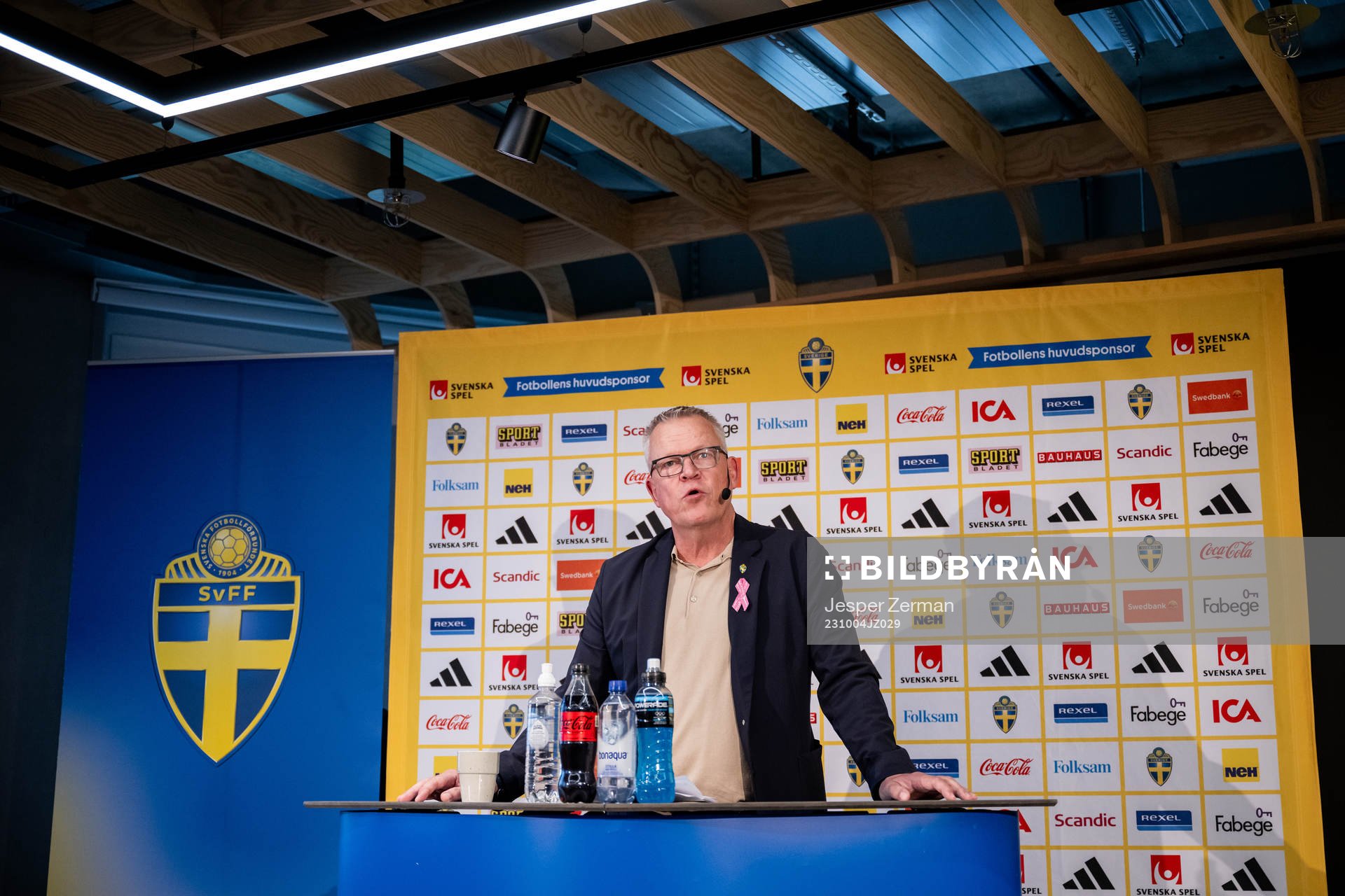 Janne Andersson, head coach of Sweden