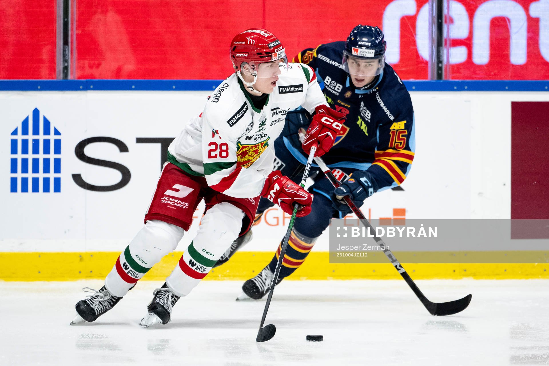 Moras Michael Brandsegg-Nygård och Djurgårdens Frederik