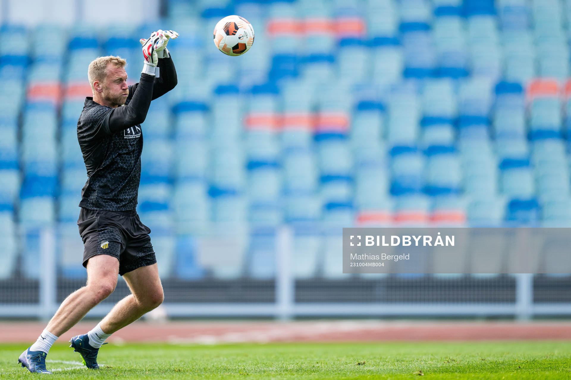 Goalkeeper Peter Abrahamsson