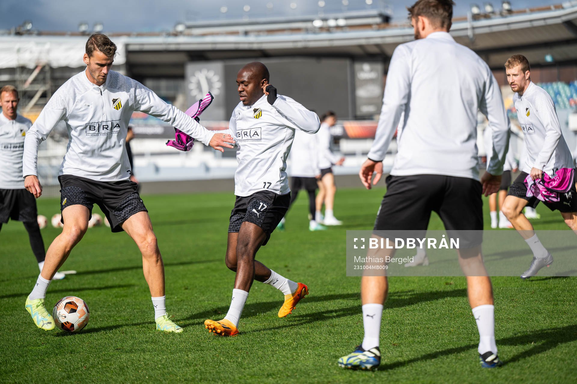 Johan Hammar and Edward Chilufya