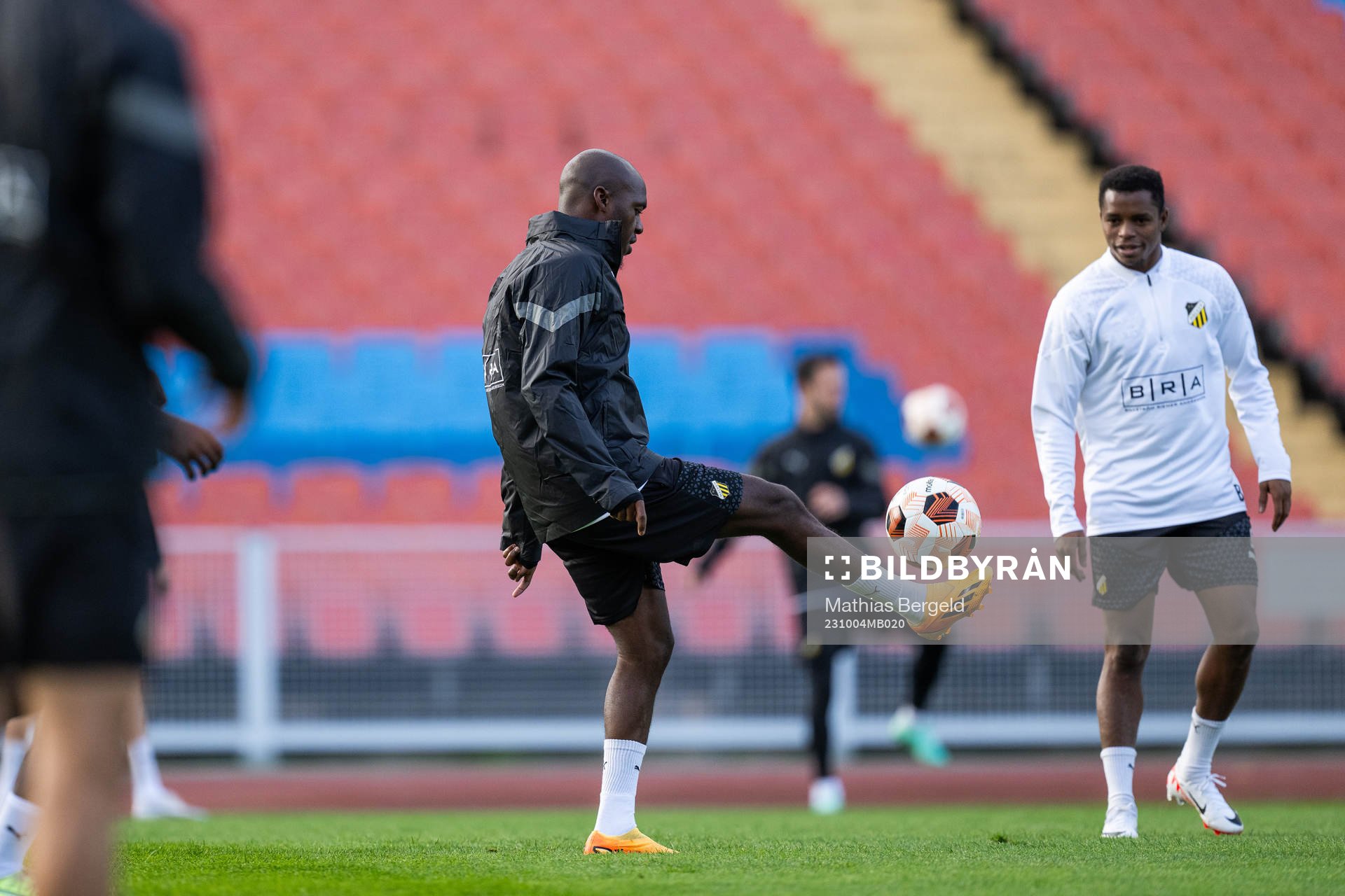 Edward Chilufya and Abdulrazaq Ishaq