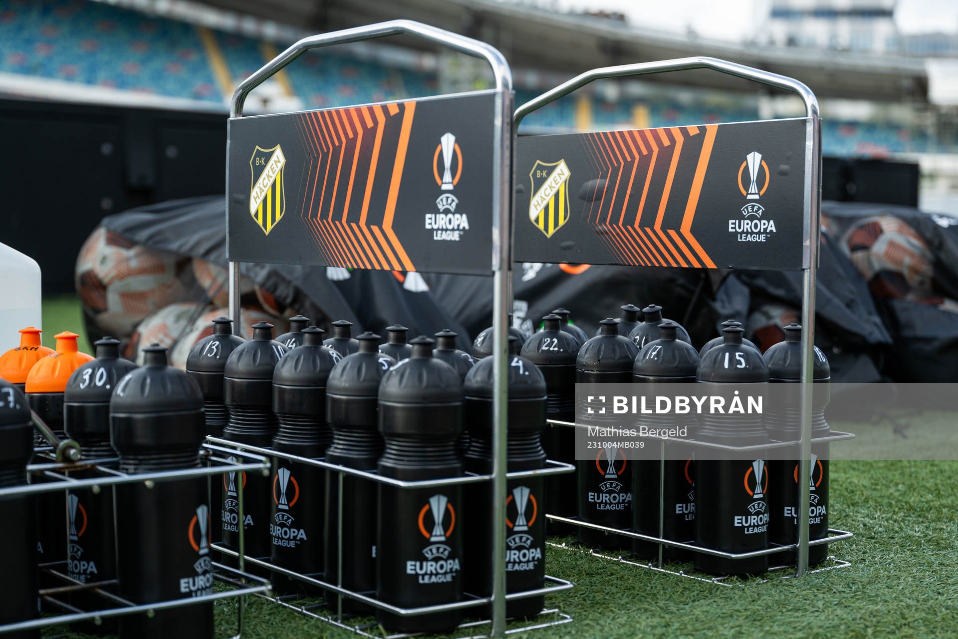 Water bottles