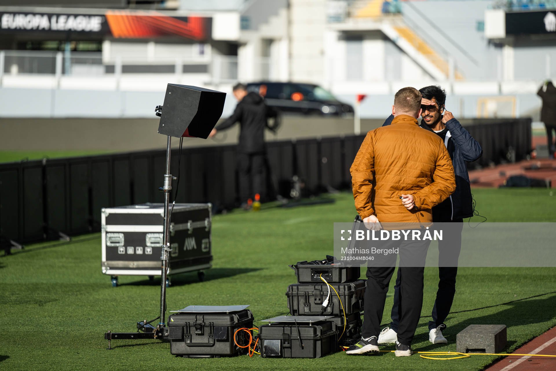 A VAR screen