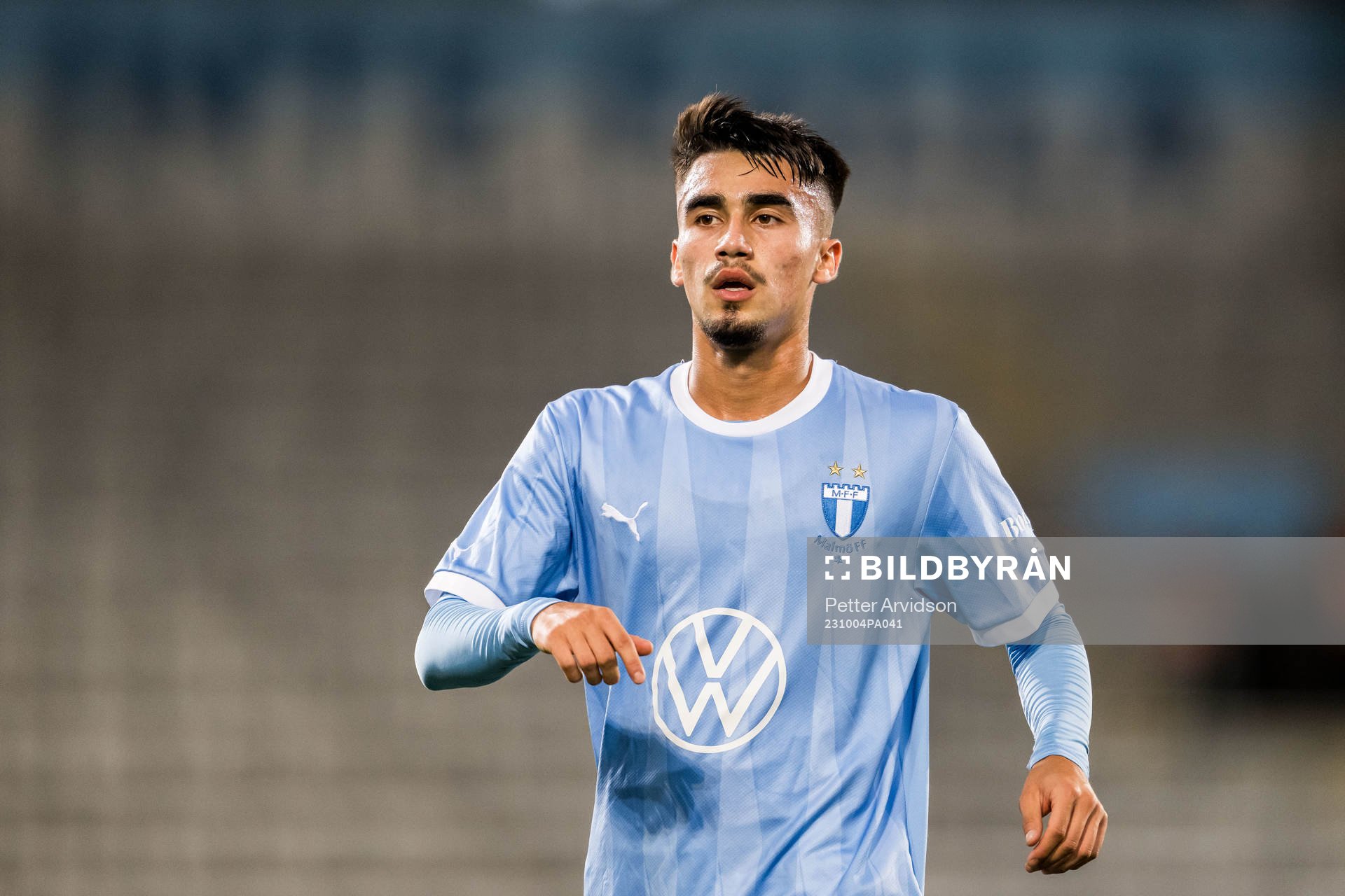 Malmö FFs Alexander Hughes