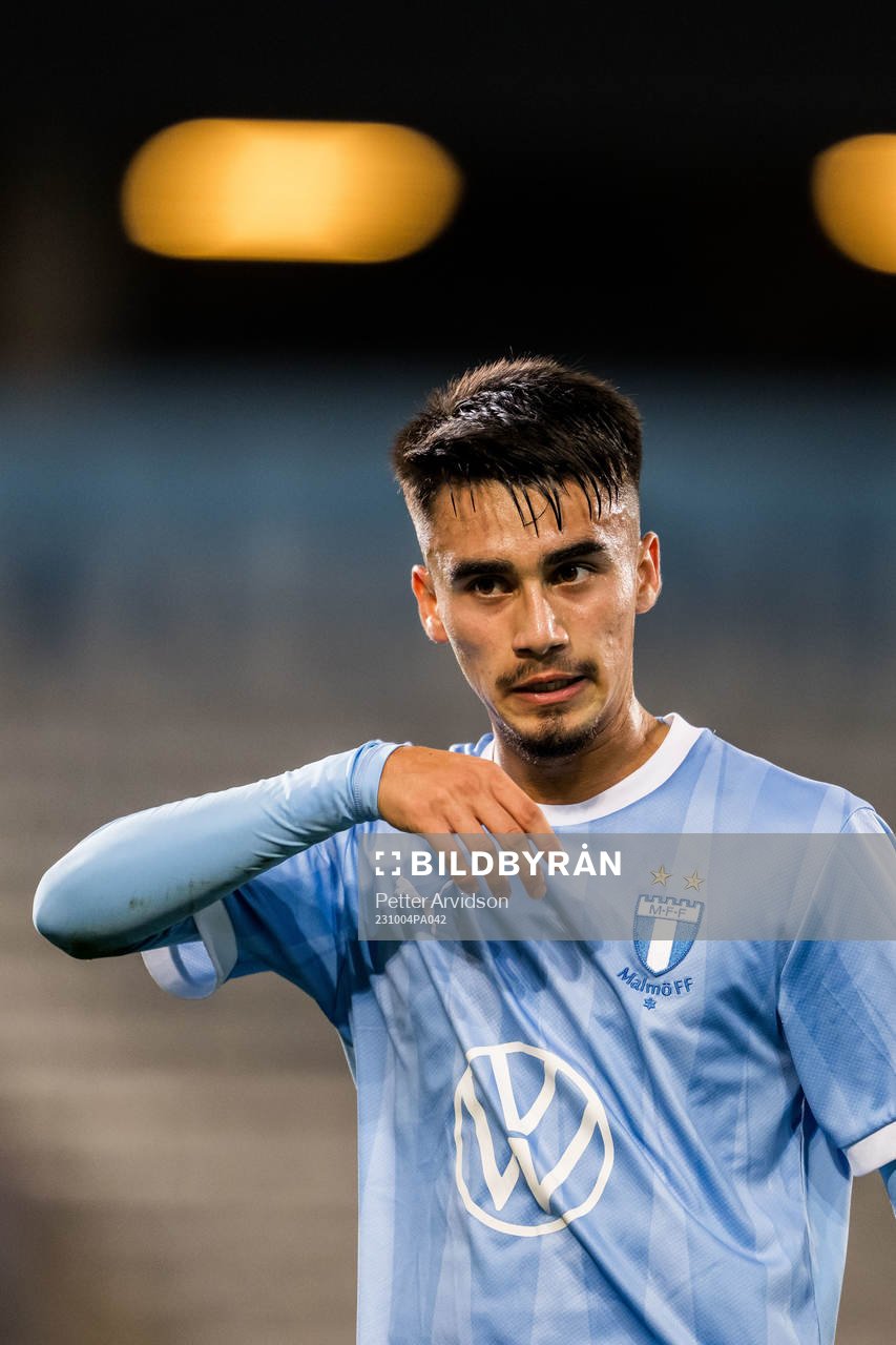 Malmö FFs Alexander Hughes