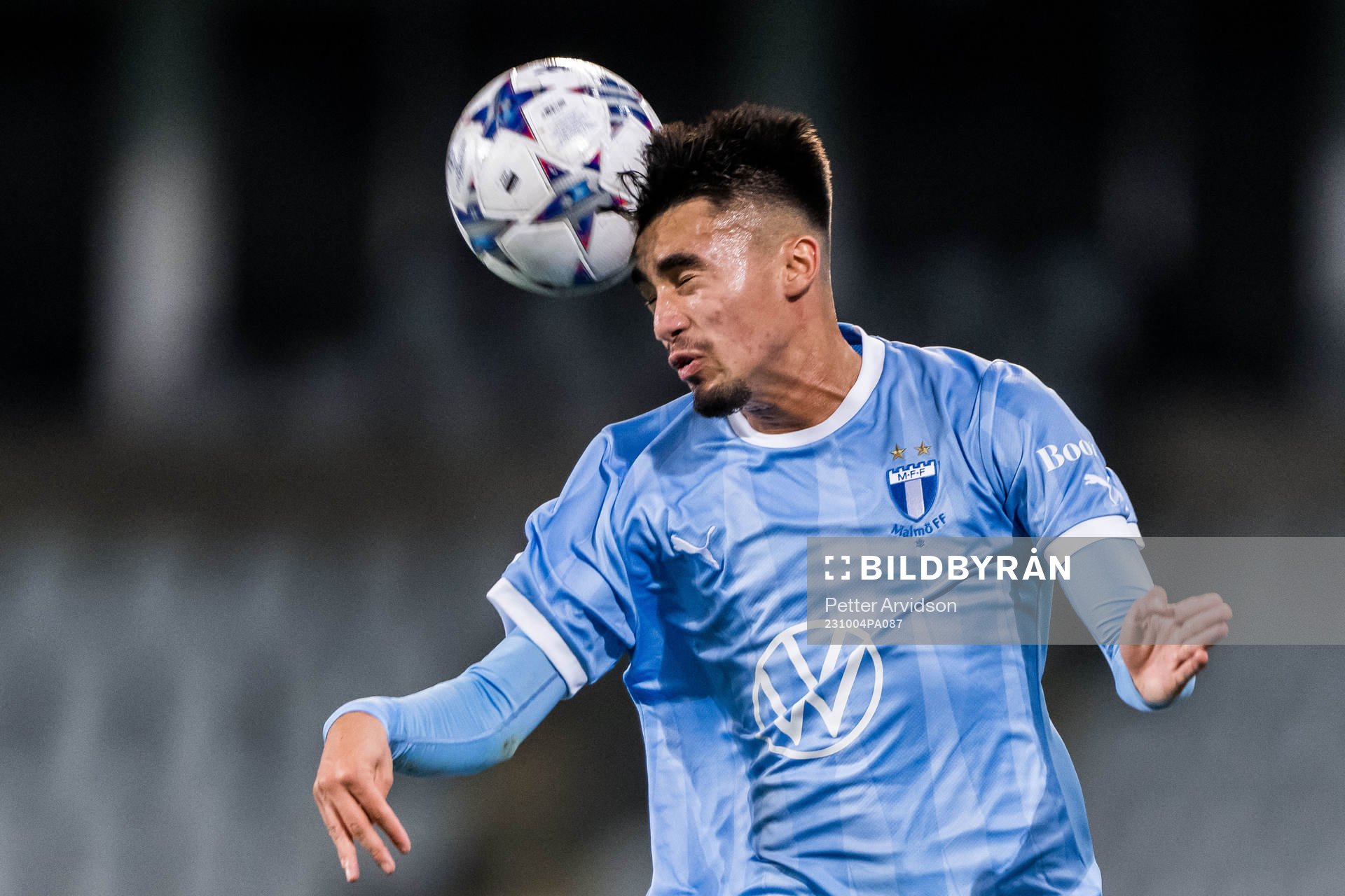 Malmö FFs Alexander Hughes