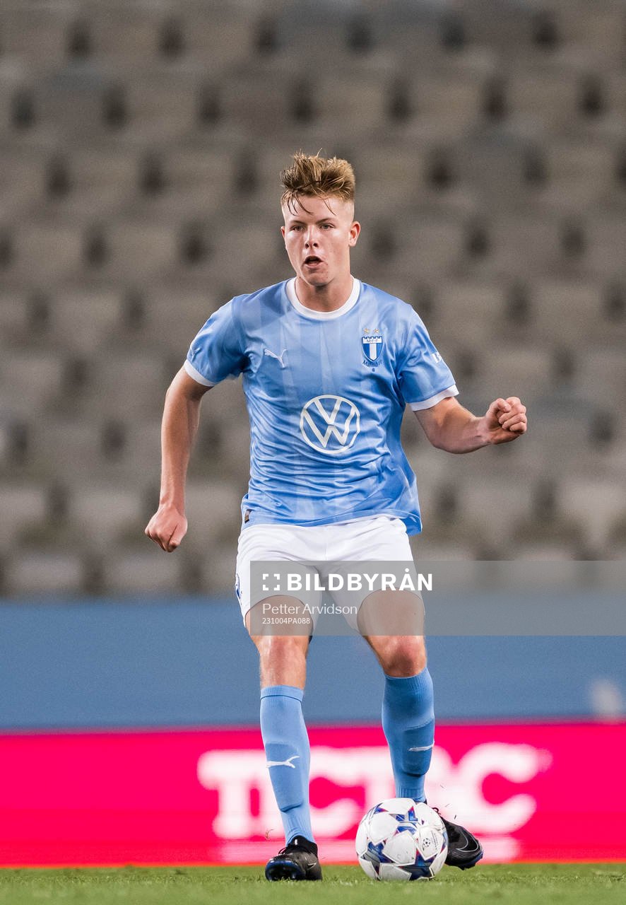 Malmö FFs Nils Zetterström