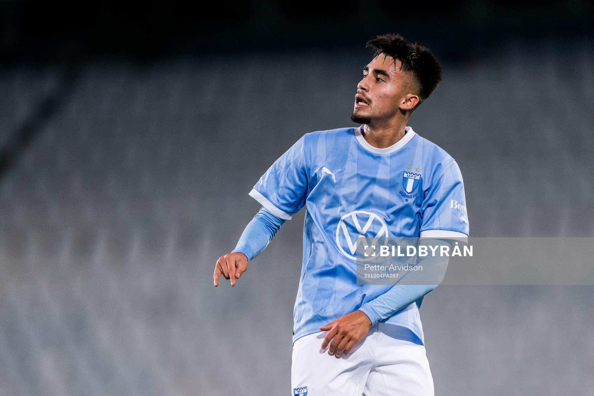 Malmö FFs Alexander Hughes