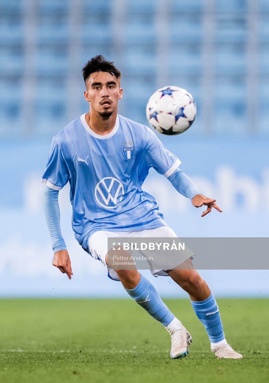 Malmö FFs Alexander Hughes