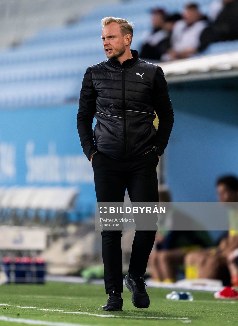 Malmö FFs tränare Max Westerberg