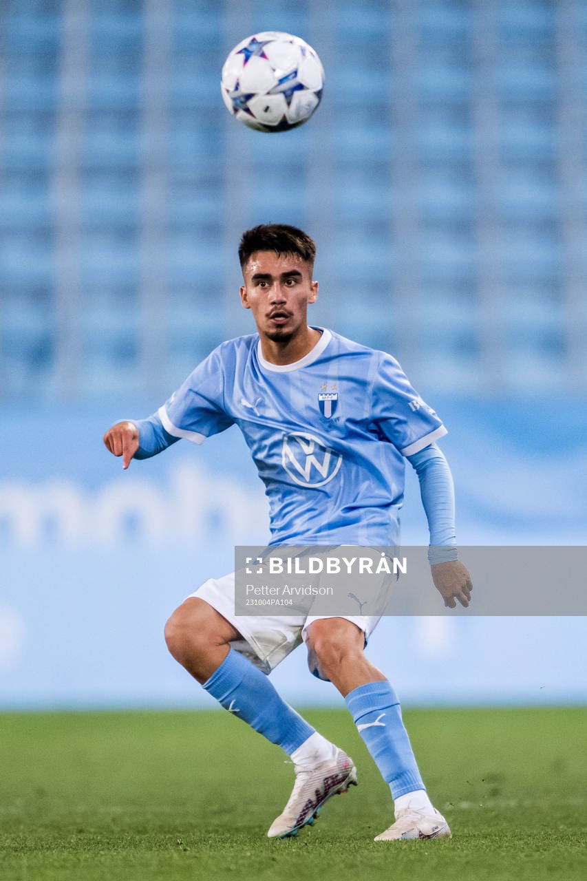 Malmö FFs Alexander Hughes