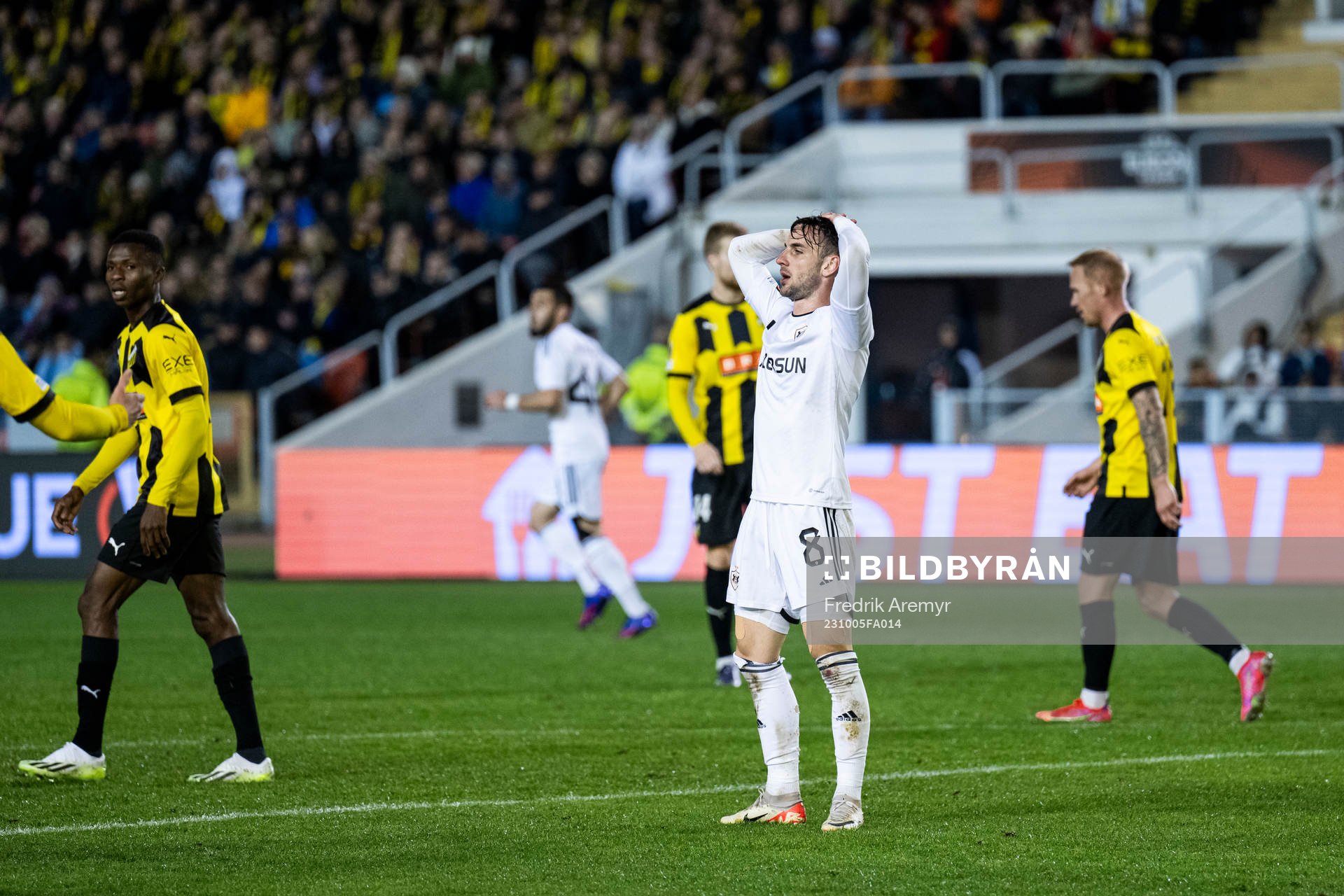 Marko Jankovic of Qarabag looks dejected