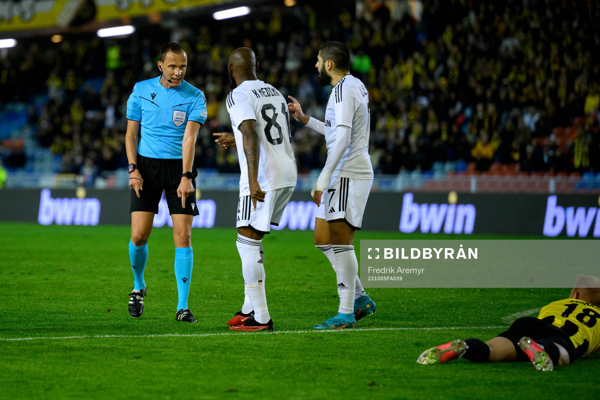 referee Sebastian Gishamer