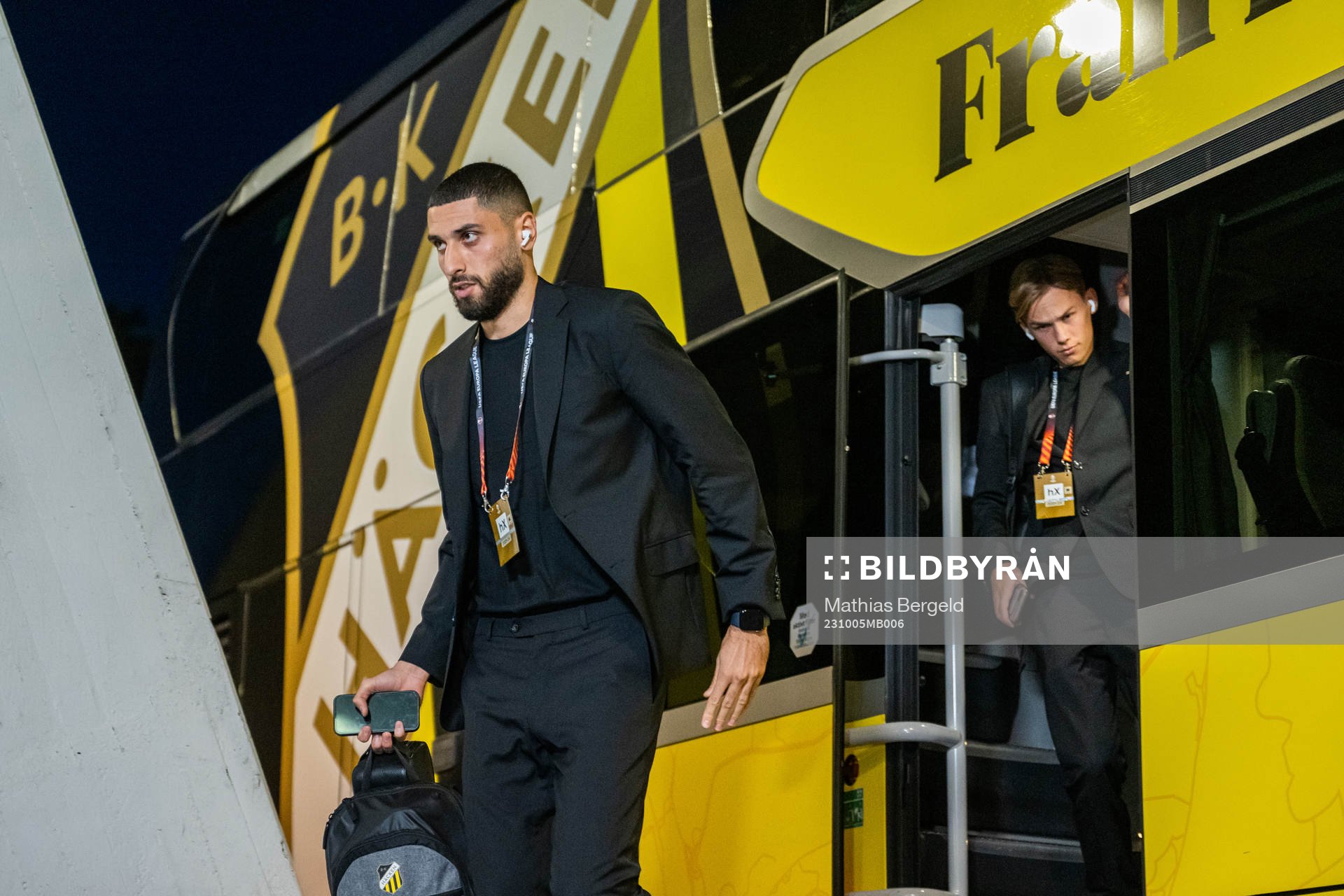Aiham Ousou of Häcken arrives