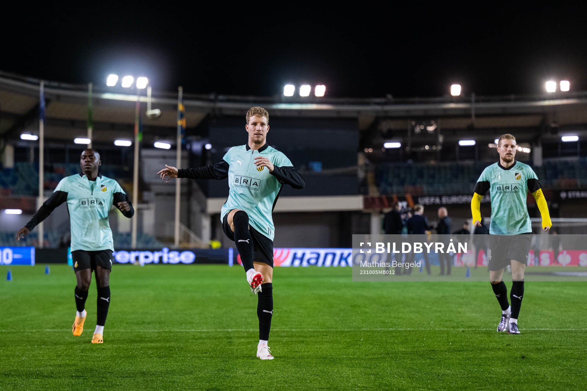 Edward Chilufya, Samuel Gustafson and Simon Gustafson of