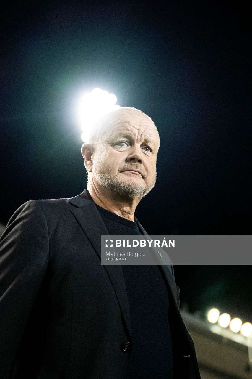 Head coach Per-Mathias Høgmo of Häcken