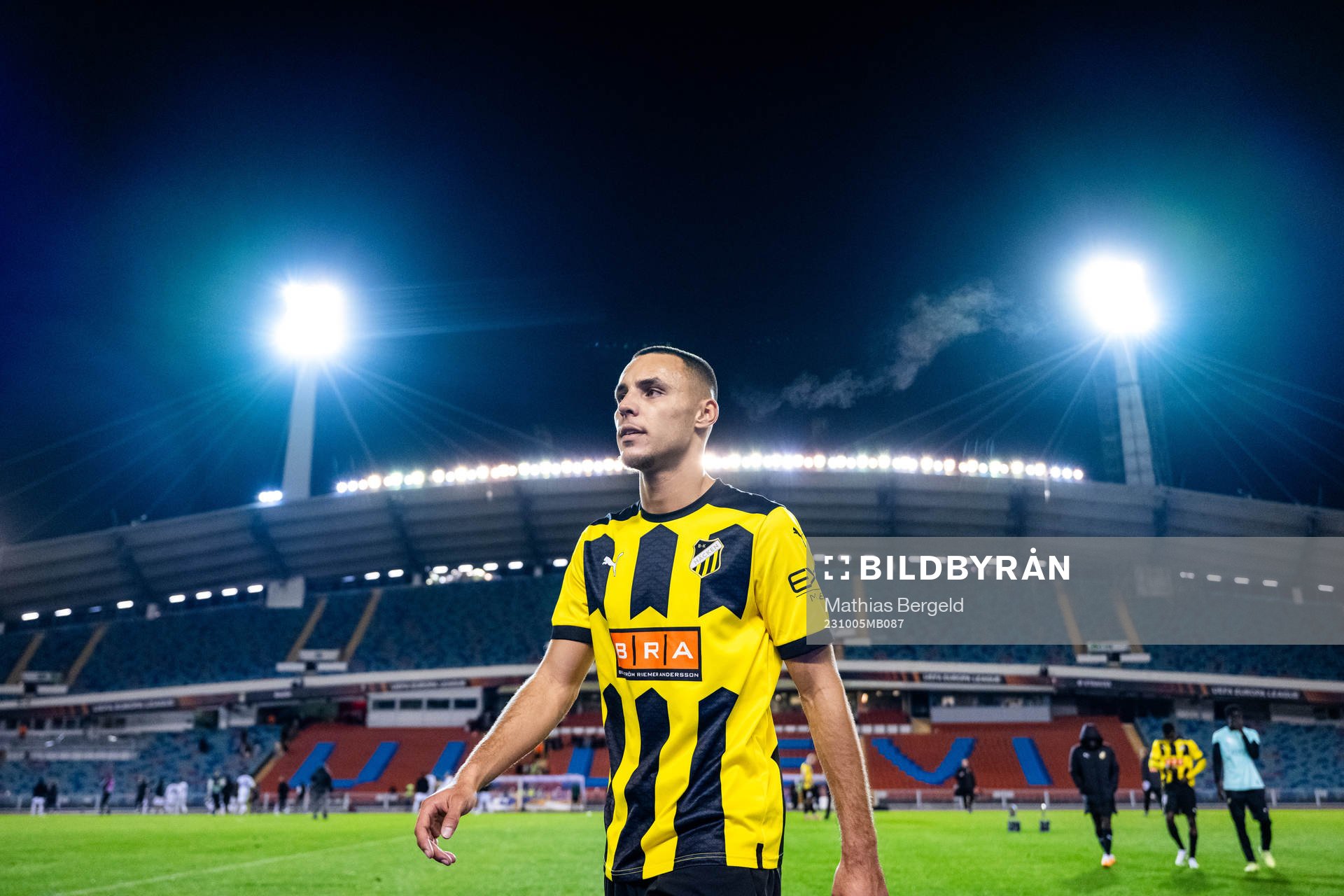 Ali Youssef of Häcken looks dejected