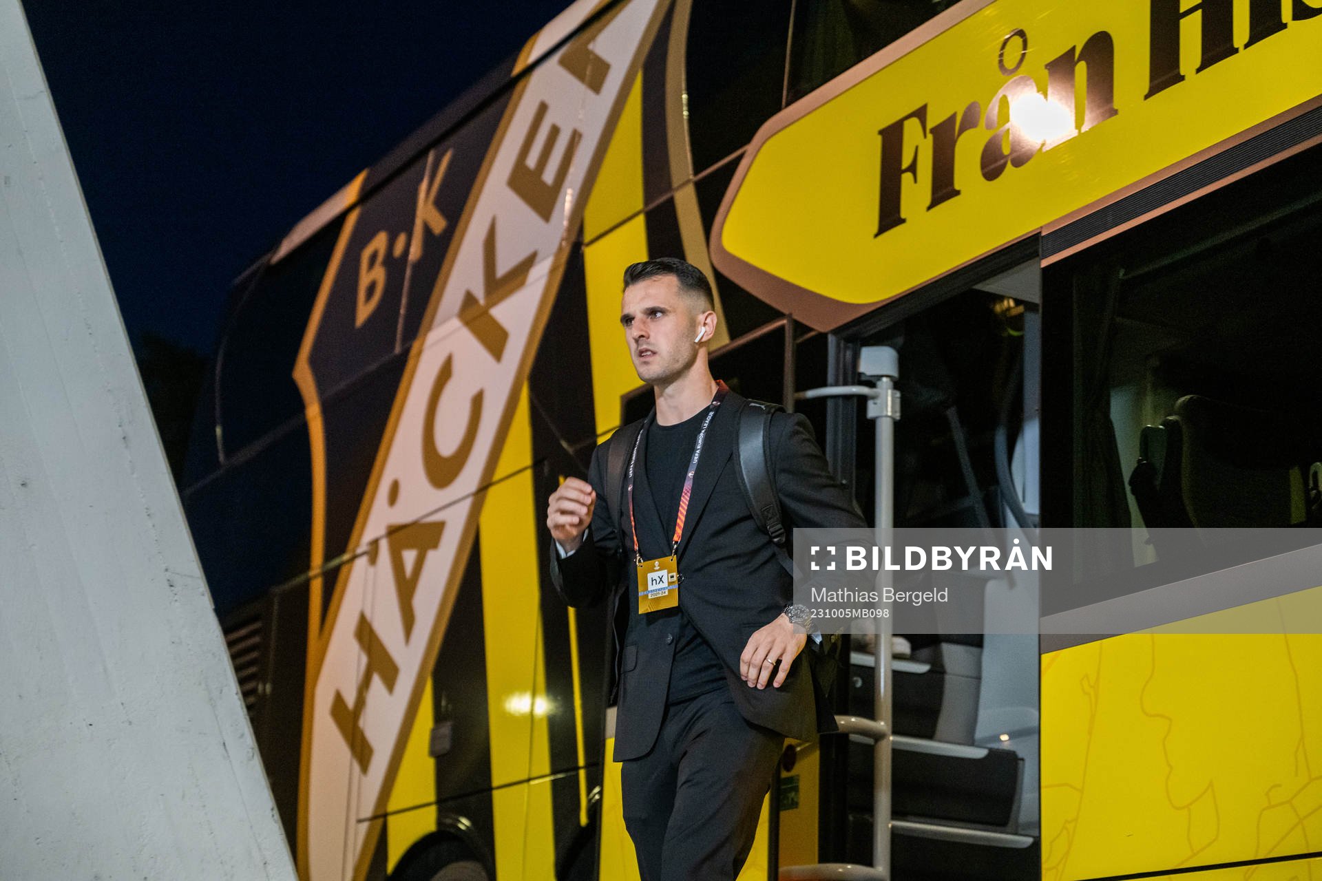 Kadir Hodzic of Häcken arrives