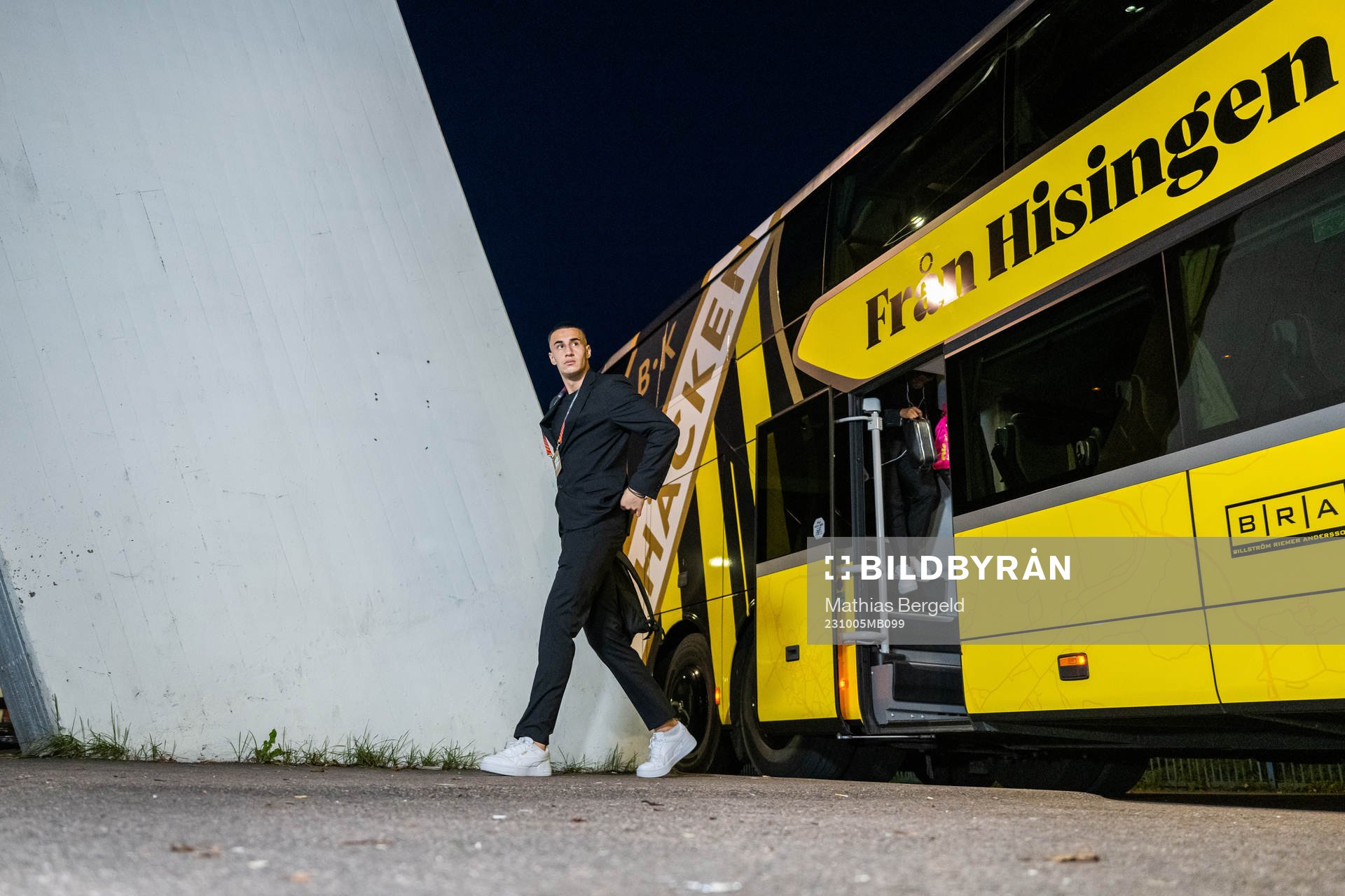 Srdjan Hrstic of Häcken arrives