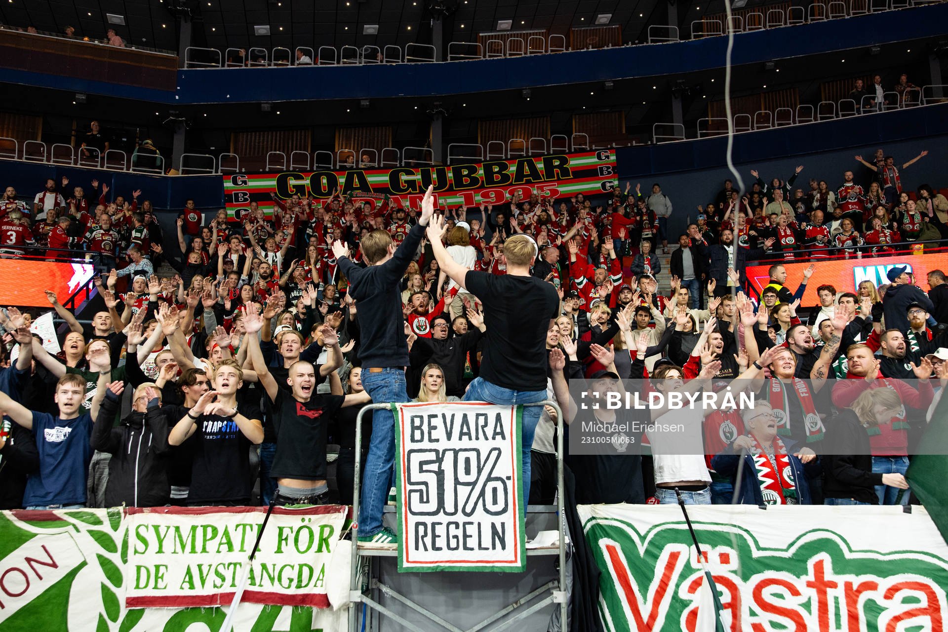 Frölundas klack jublar