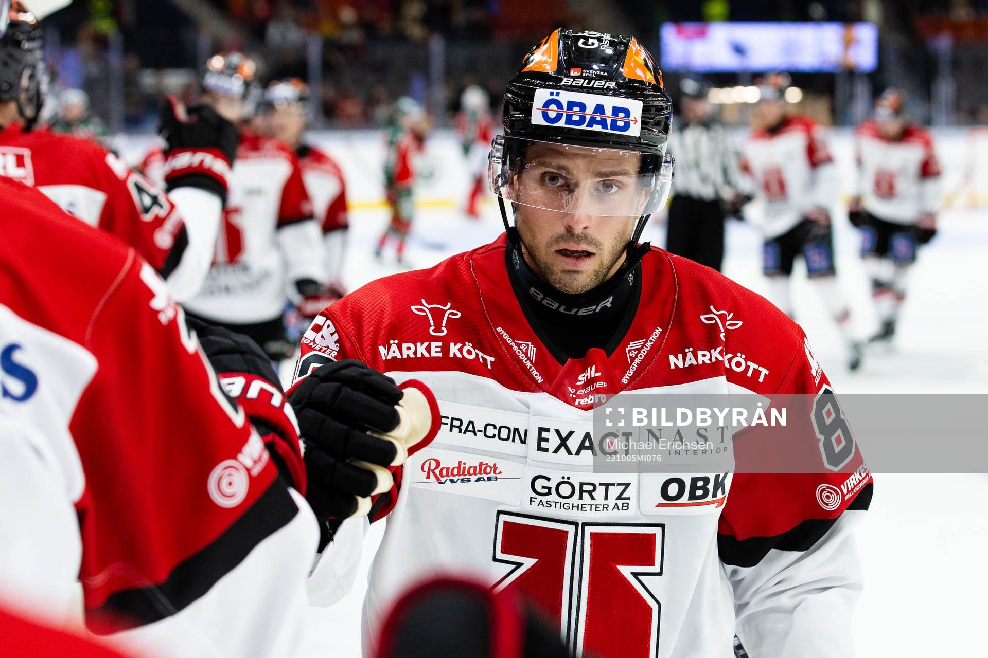 Örebros Mathias Bromé jublar