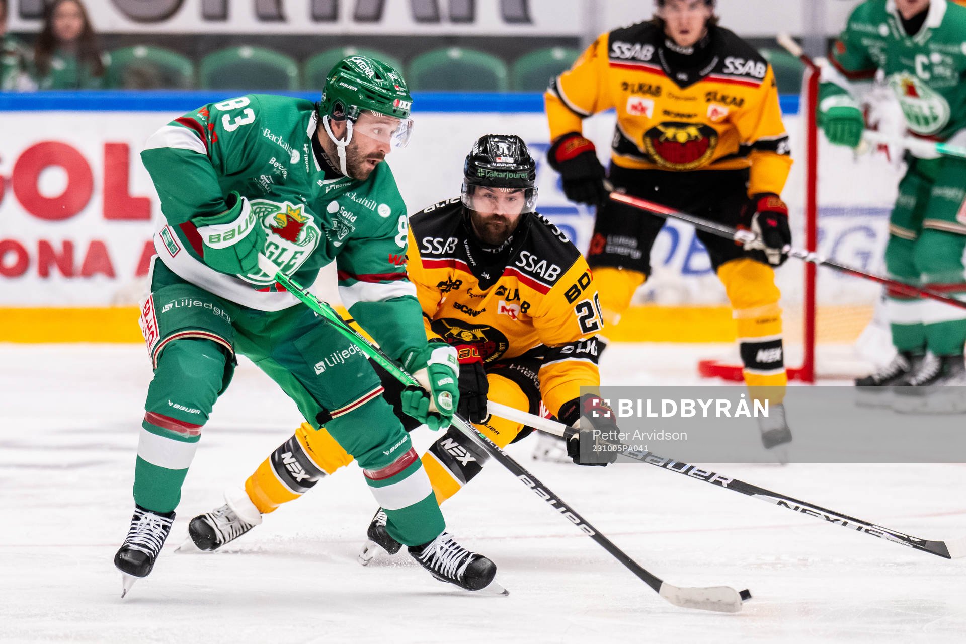 Rögles Riley Sheen och Luleås Jack Connolly