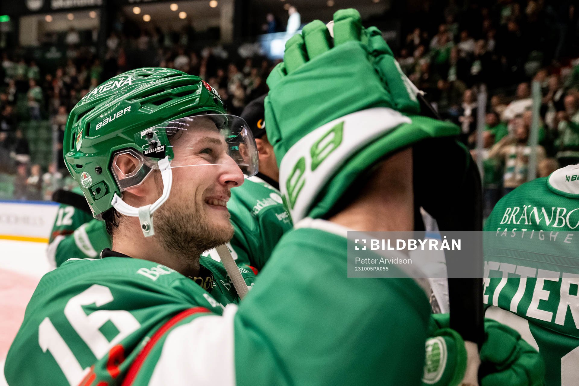 Rögles Valtteri Viljanen jublar