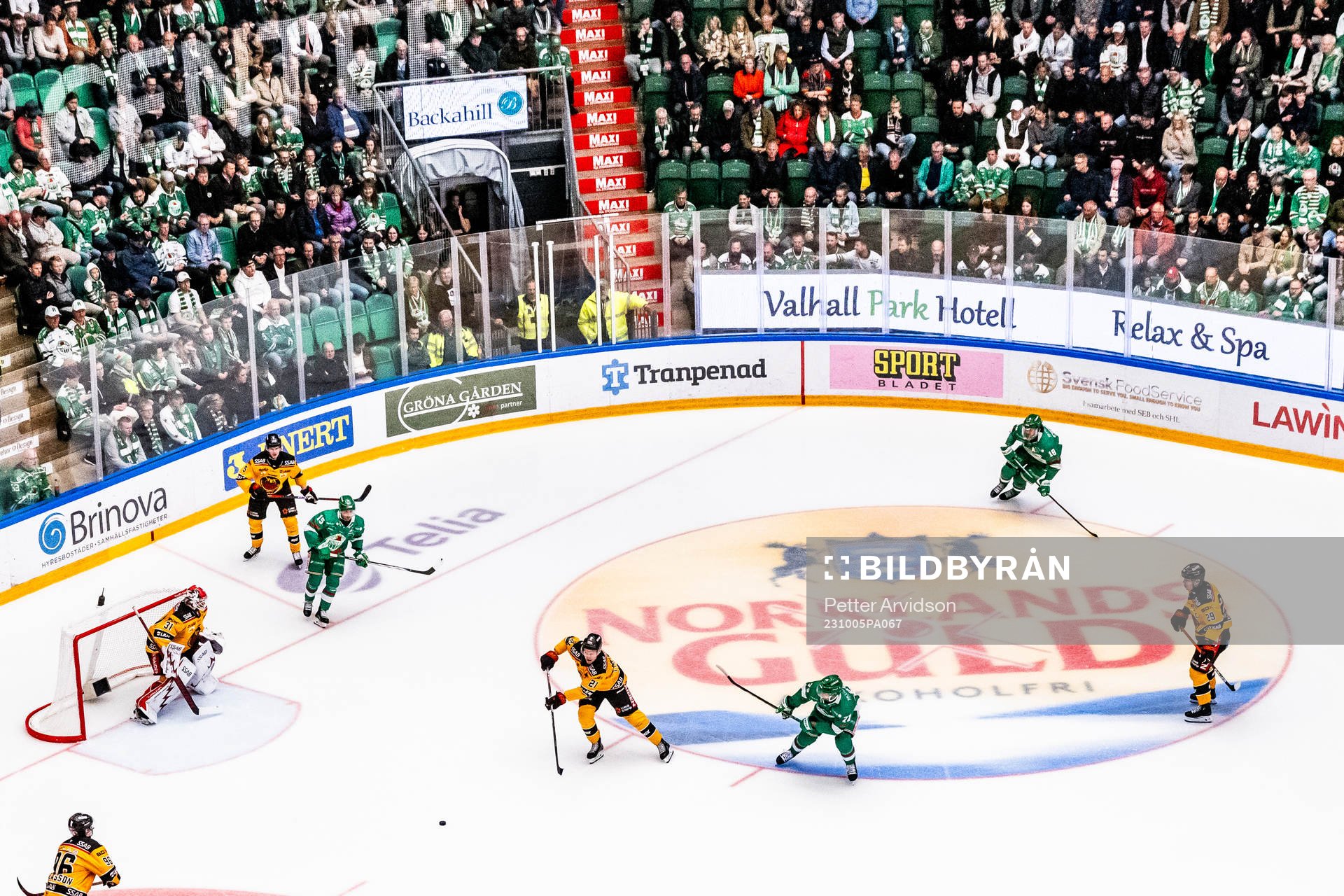 Spel i Catena Arena