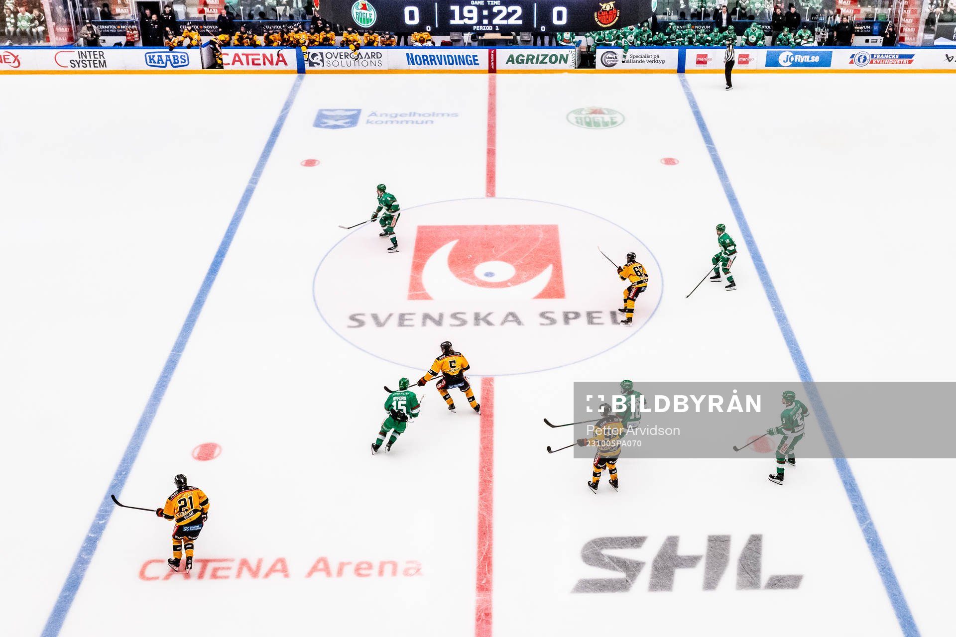 Spel i Catena Arena