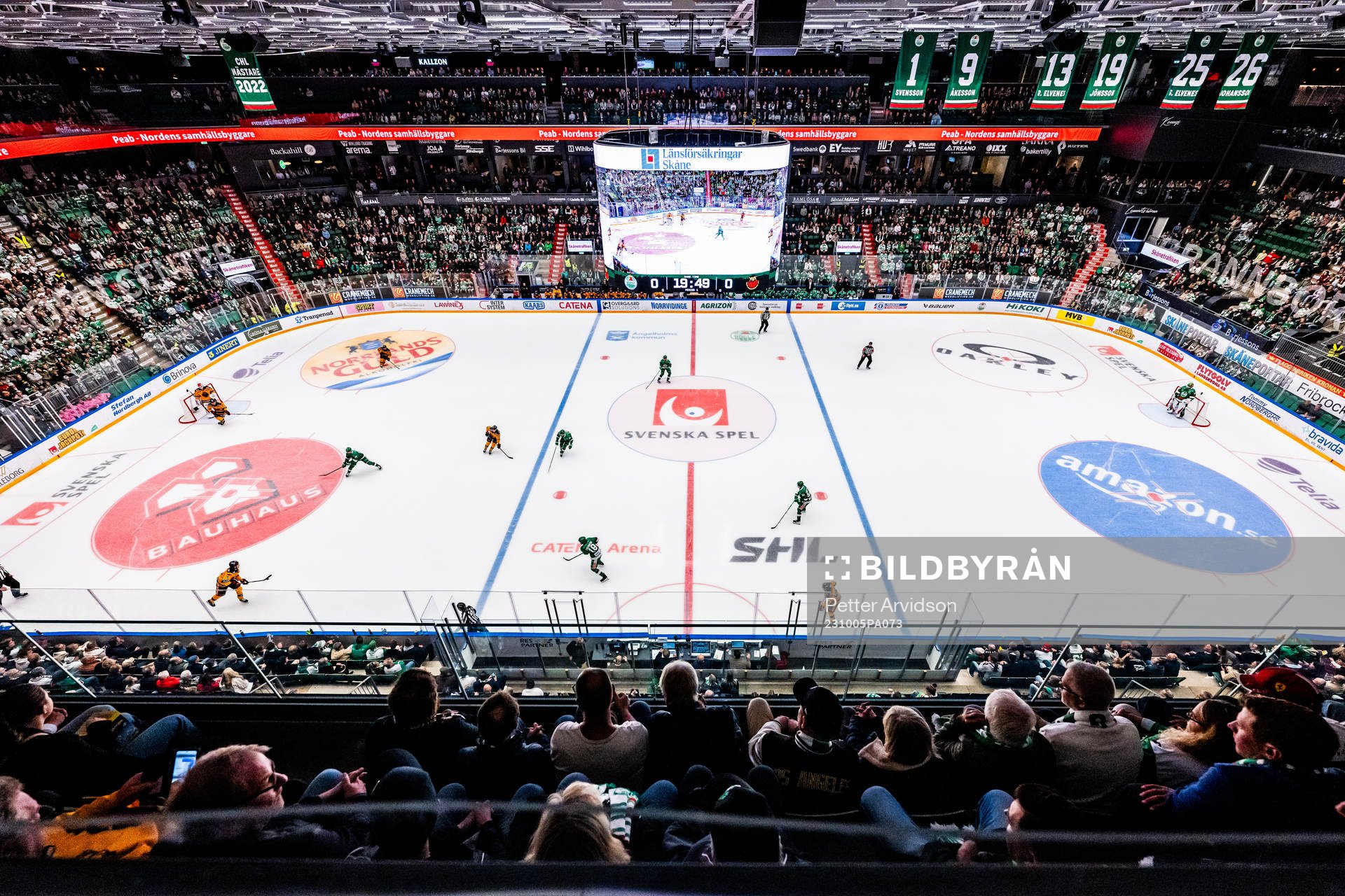 Översiktsbild i Catena Arena