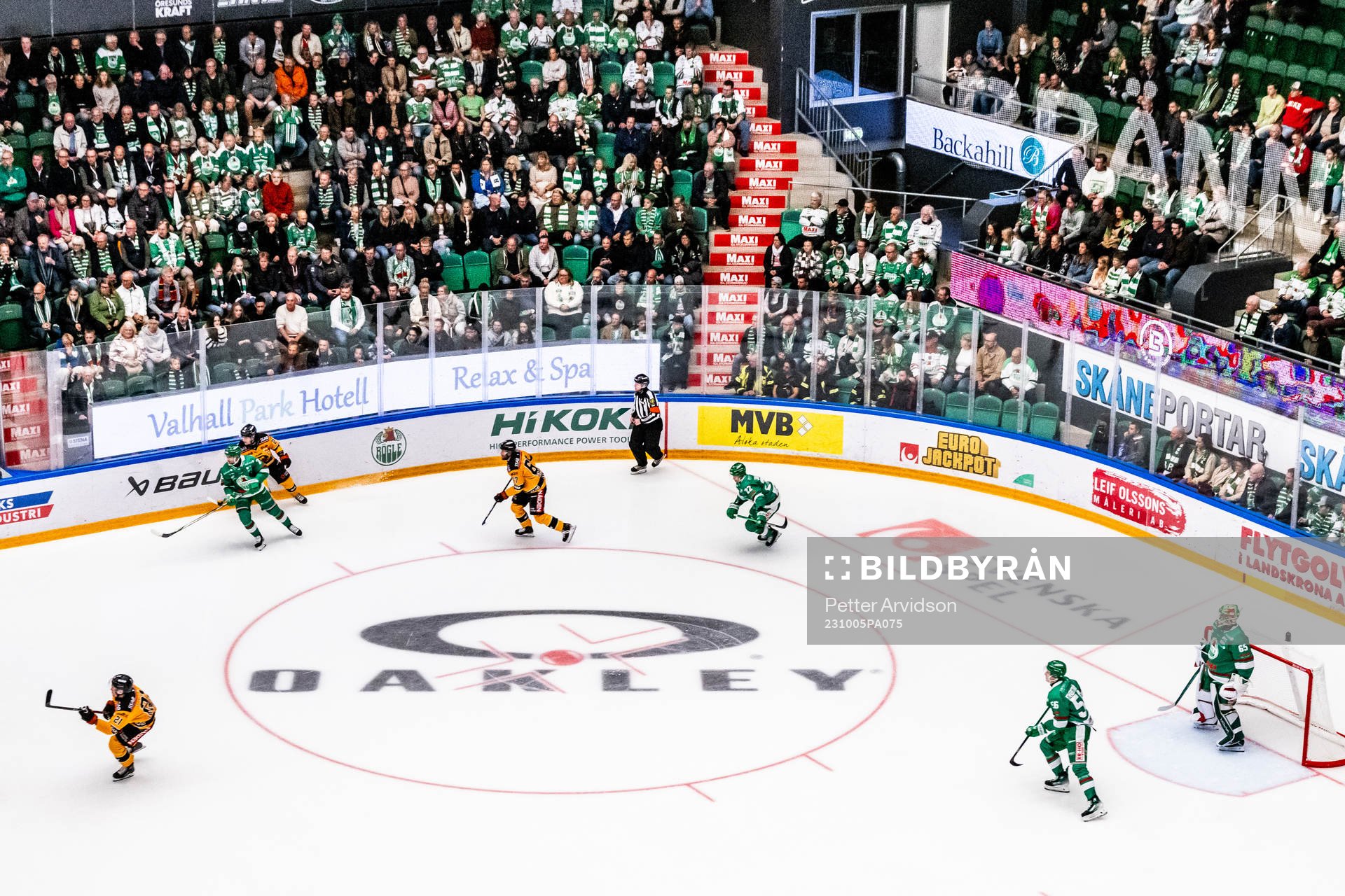 Spel i Catena Arena