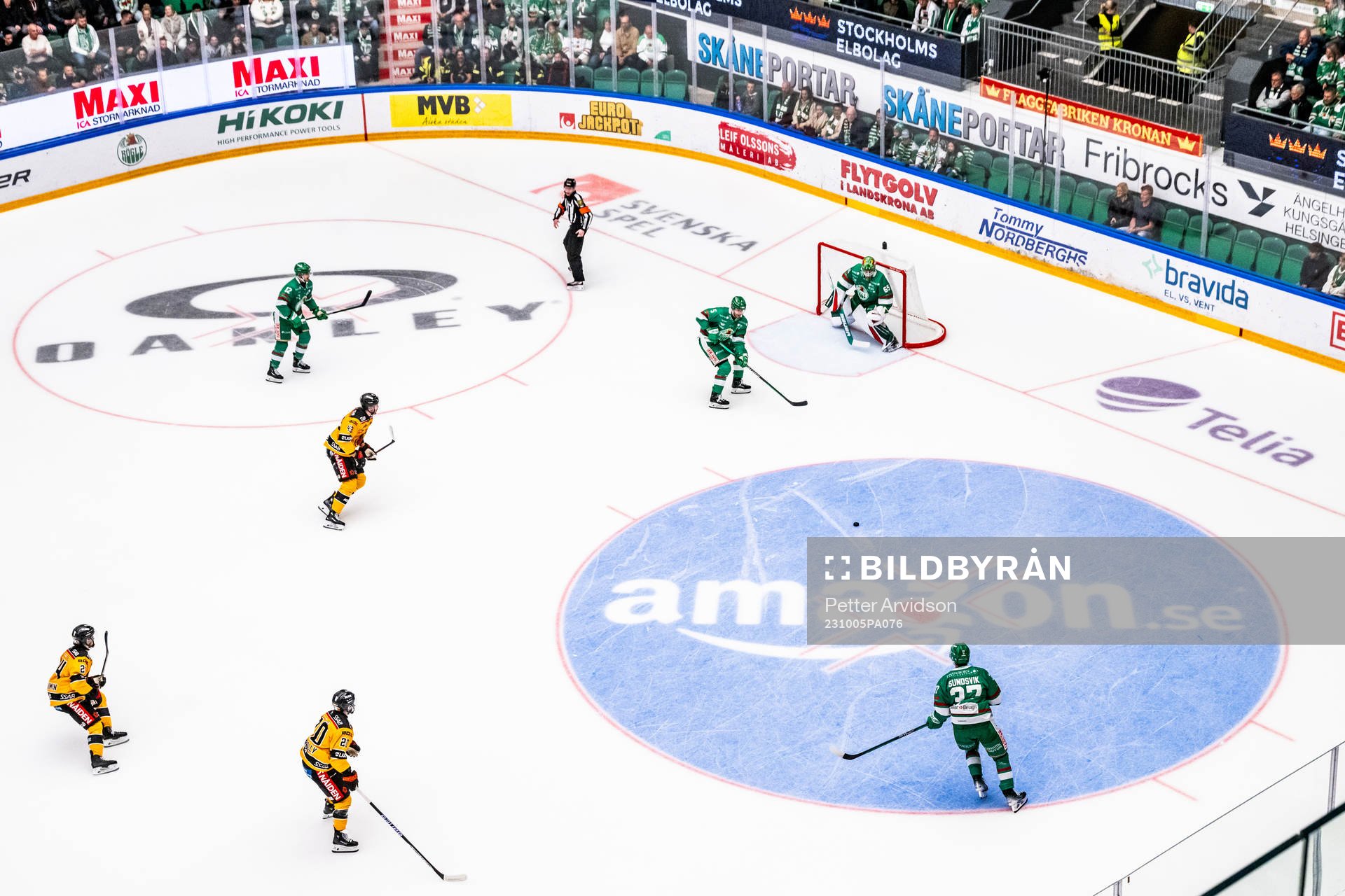 Spel i Catena Arena